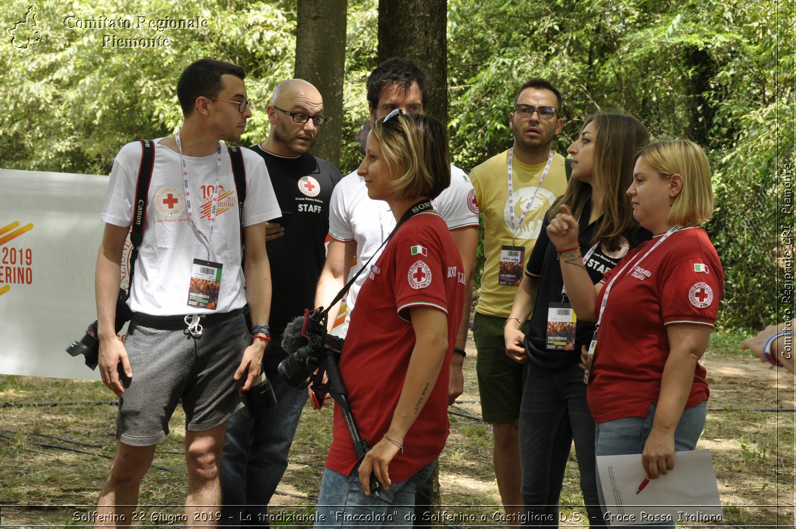 Solferino 22 Giugno 2019 - La tradizionale "Fiaccolata" da Solferino a Castiglione D.S. - Croce Rossa Italiana - Comitato Regionale del Piemonte