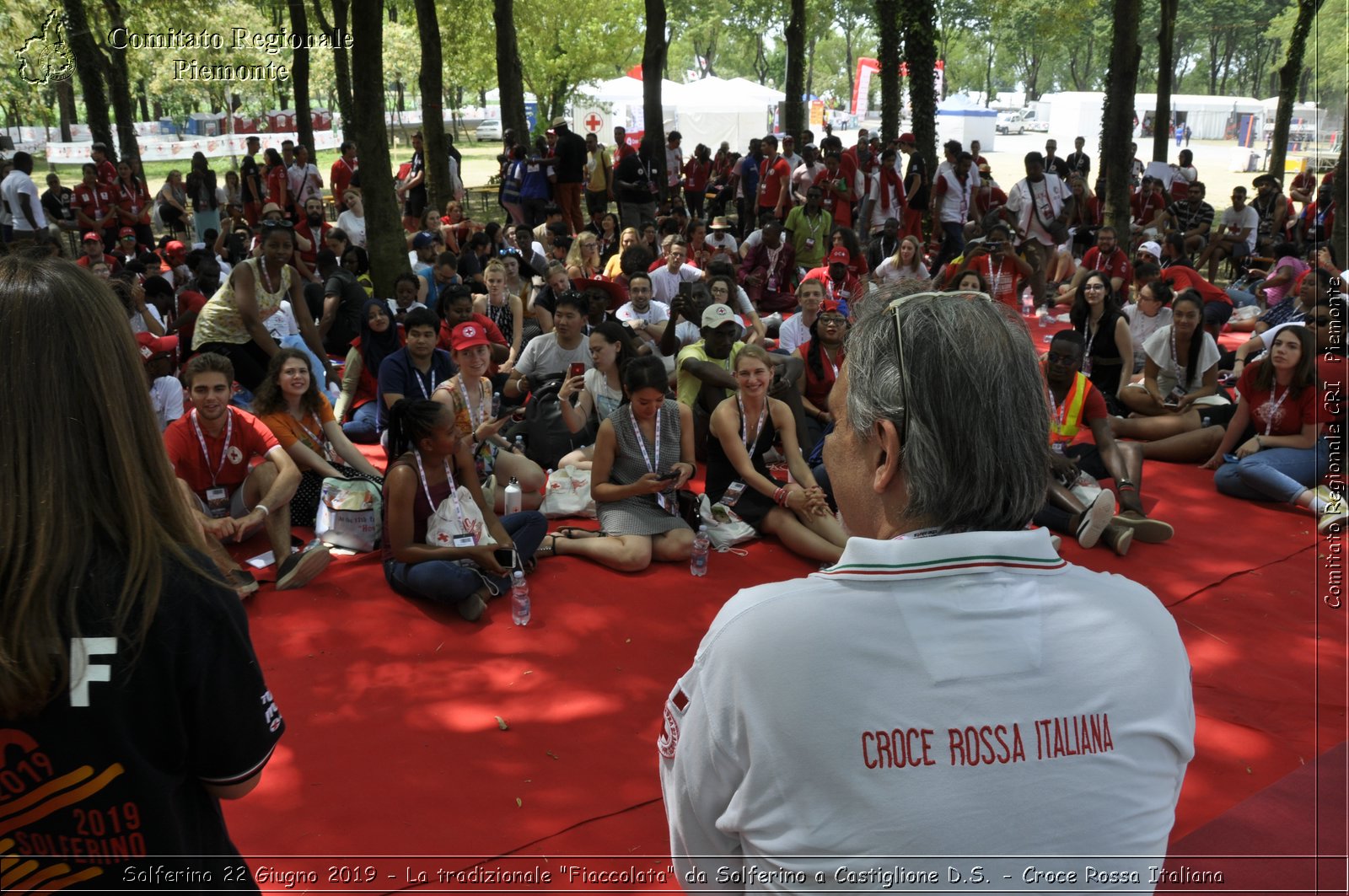 Solferino 22 Giugno 2019 - La tradizionale "Fiaccolata" da Solferino a Castiglione D.S. - Croce Rossa Italiana - Comitato Regionale del Piemonte