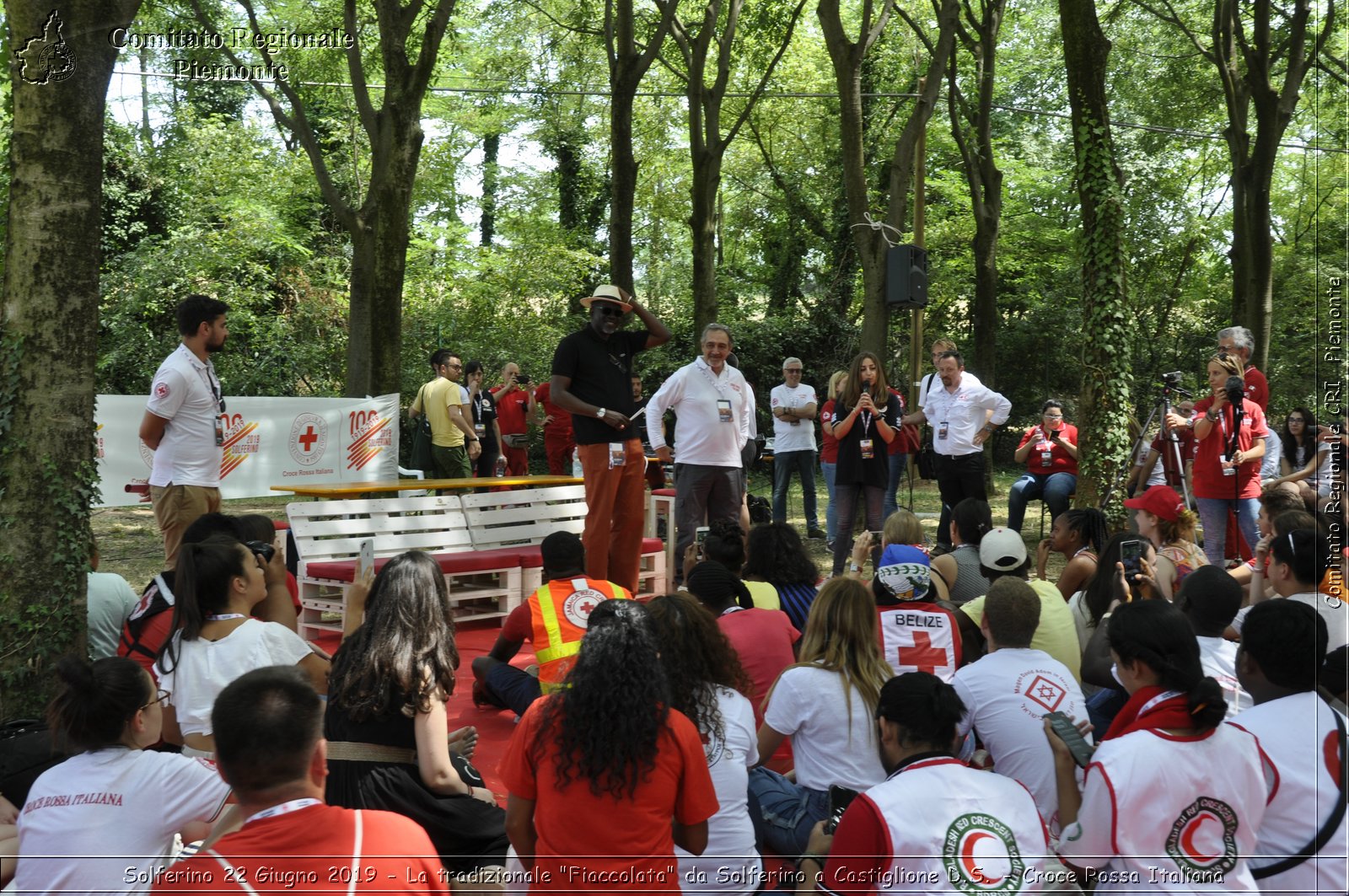 Solferino 22 Giugno 2019 - La tradizionale "Fiaccolata" da Solferino a Castiglione D.S. - Croce Rossa Italiana - Comitato Regionale del Piemonte