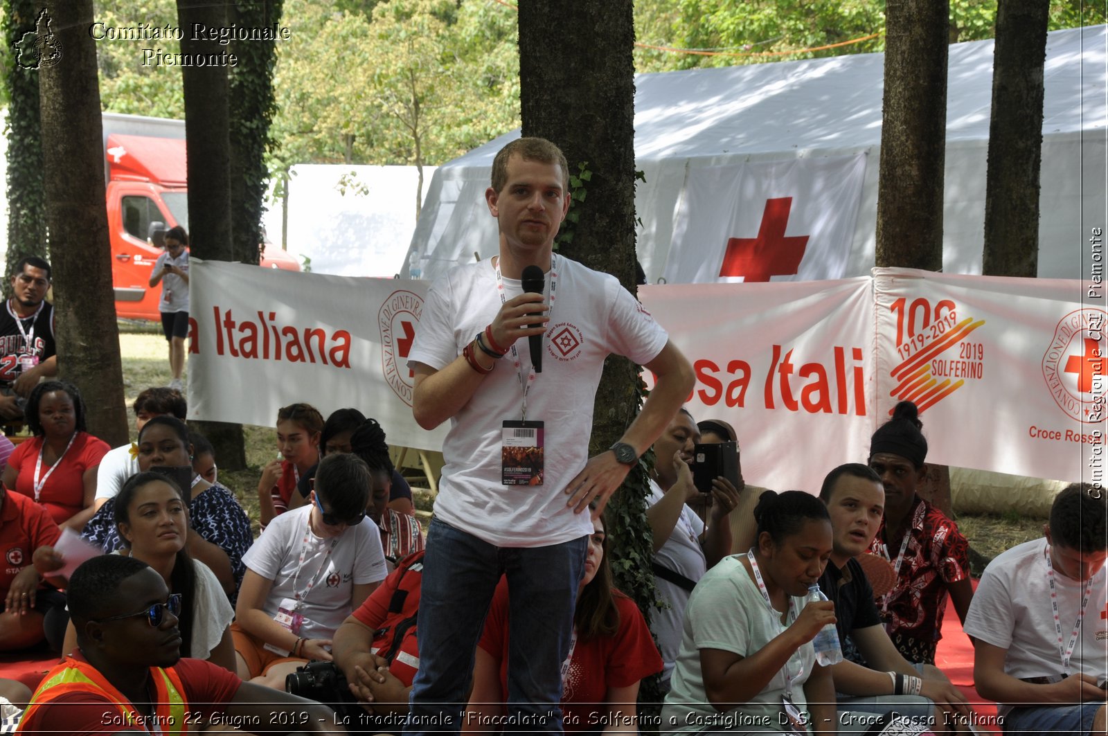 Solferino 22 Giugno 2019 - La tradizionale "Fiaccolata" da Solferino a Castiglione D.S. - Croce Rossa Italiana - Comitato Regionale del Piemonte