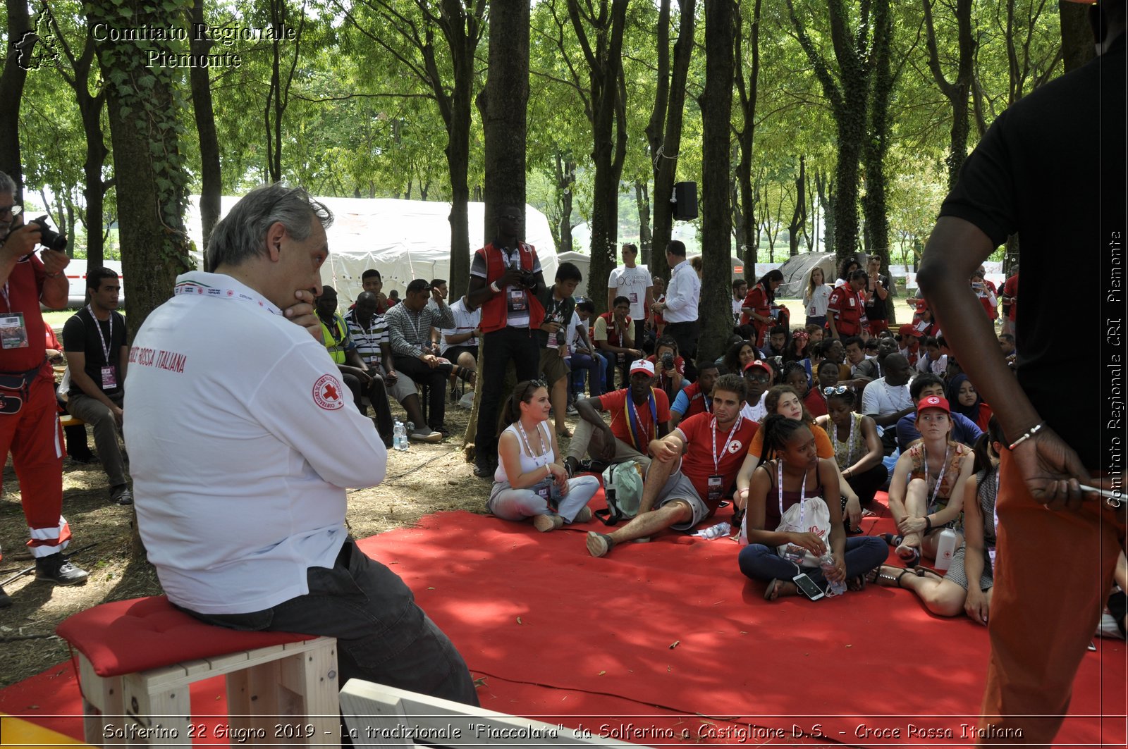 Solferino 22 Giugno 2019 - La tradizionale "Fiaccolata" da Solferino a Castiglione D.S. - Croce Rossa Italiana - Comitato Regionale del Piemonte