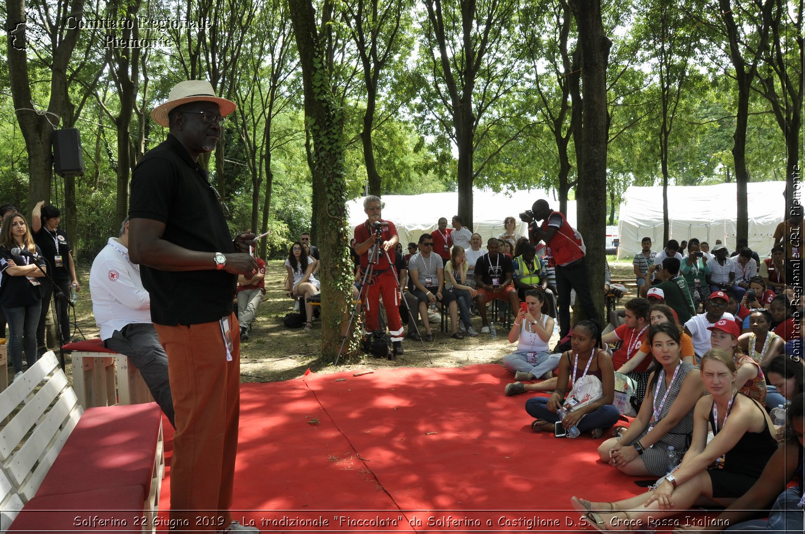 Solferino 22 Giugno 2019 - La tradizionale "Fiaccolata" da Solferino a Castiglione D.S. - Croce Rossa Italiana - Comitato Regionale del Piemonte