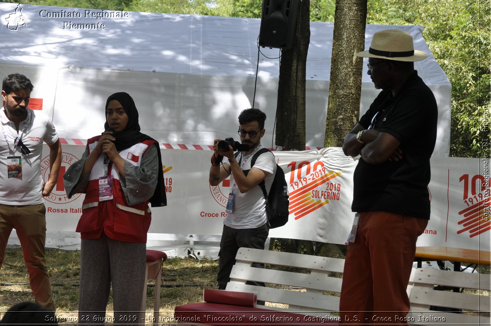 Solferino 22 Giugno 2019 - La tradizionale "Fiaccolata" da Solferino a Castiglione D.S. - Croce Rossa Italiana - Comitato Regionale del Piemonte