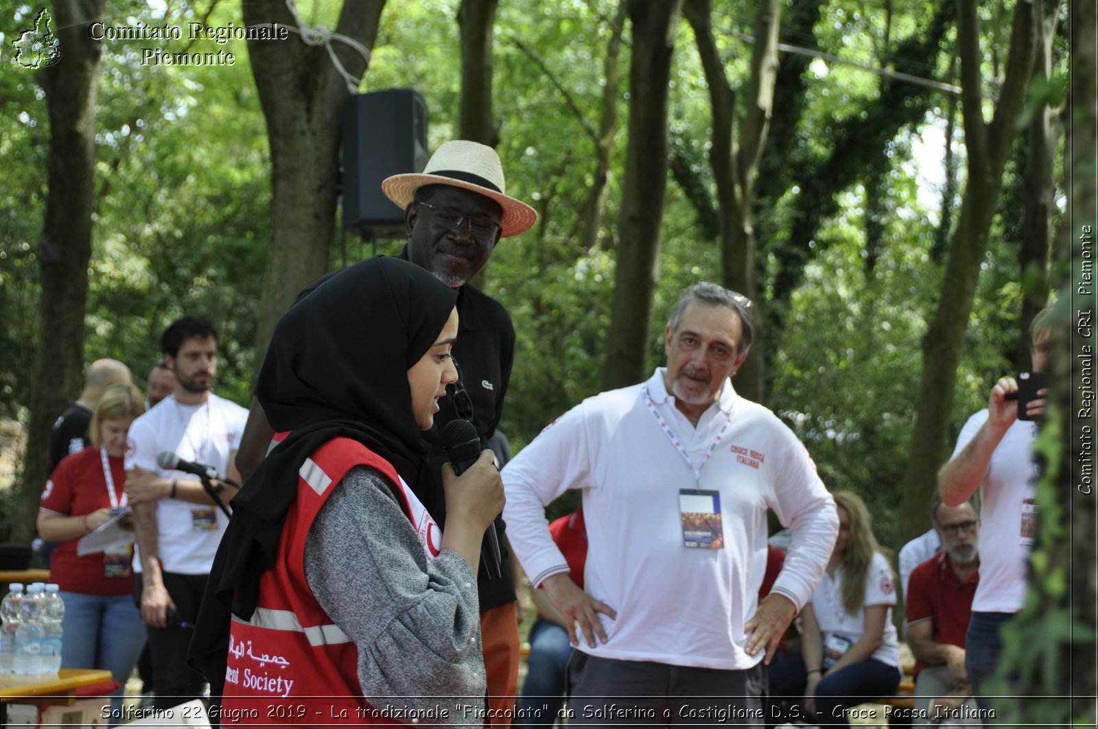 Solferino 22 Giugno 2019 - La tradizionale "Fiaccolata" da Solferino a Castiglione D.S. - Croce Rossa Italiana - Comitato Regionale del Piemonte