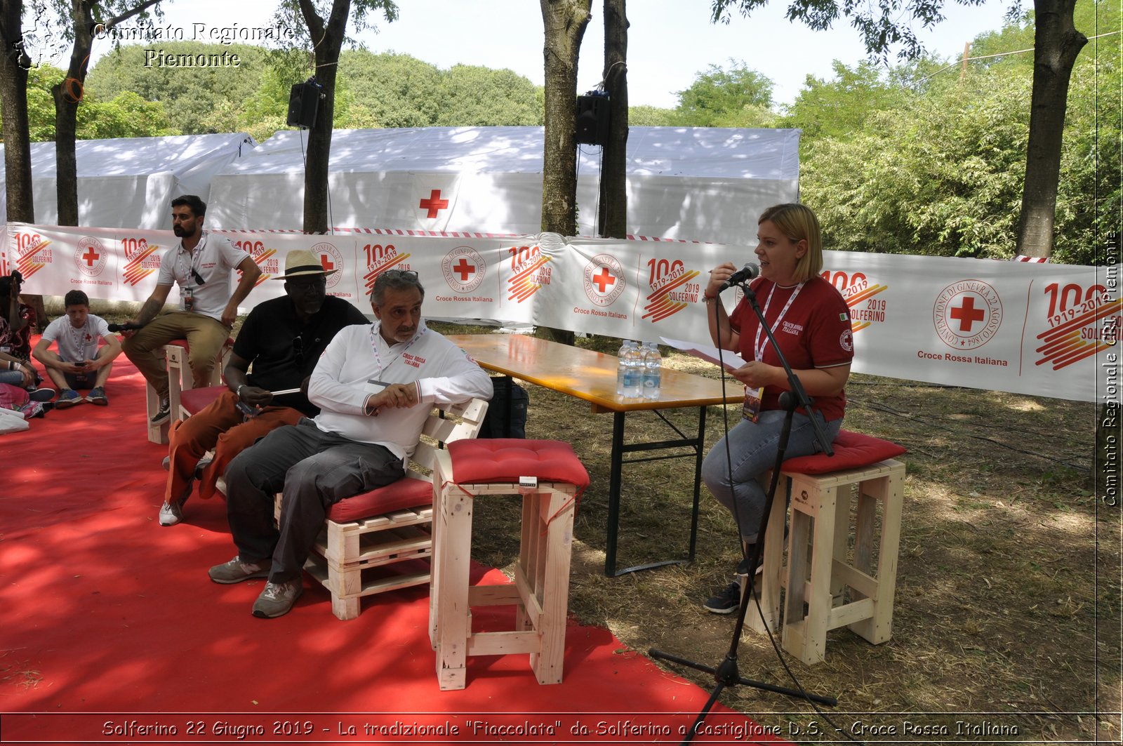 Solferino 22 Giugno 2019 - La tradizionale "Fiaccolata" da Solferino a Castiglione D.S. - Croce Rossa Italiana - Comitato Regionale del Piemonte