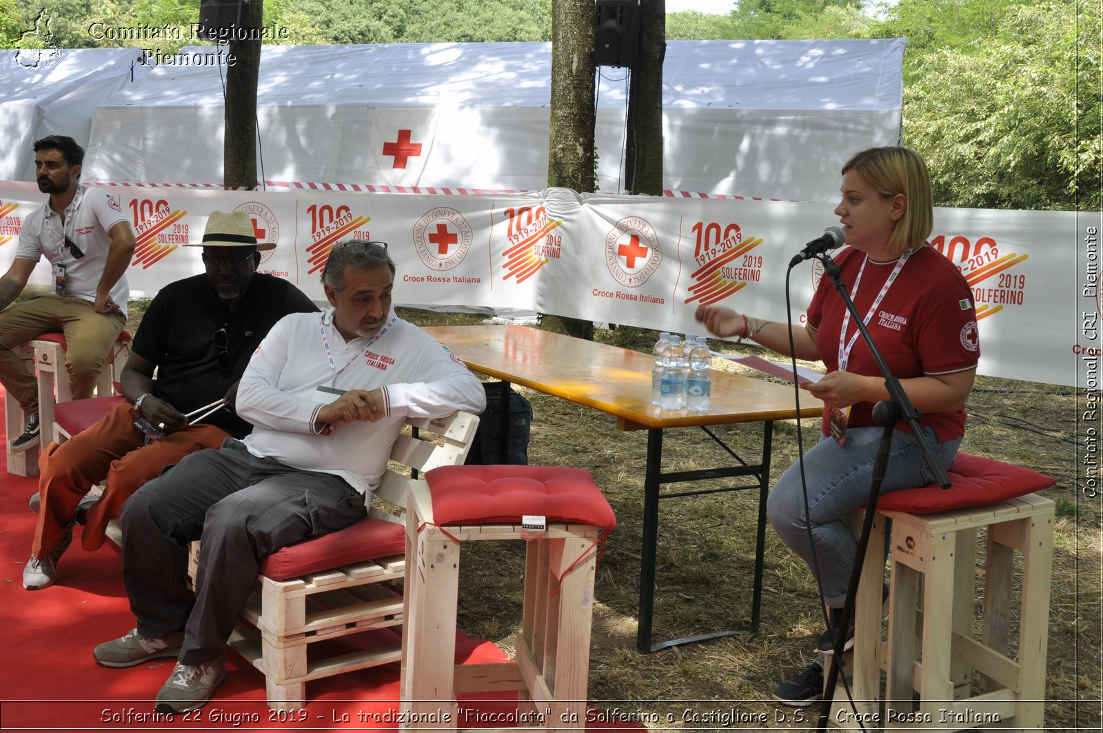 Solferino 22 Giugno 2019 - La tradizionale "Fiaccolata" da Solferino a Castiglione D.S. - Croce Rossa Italiana - Comitato Regionale del Piemonte