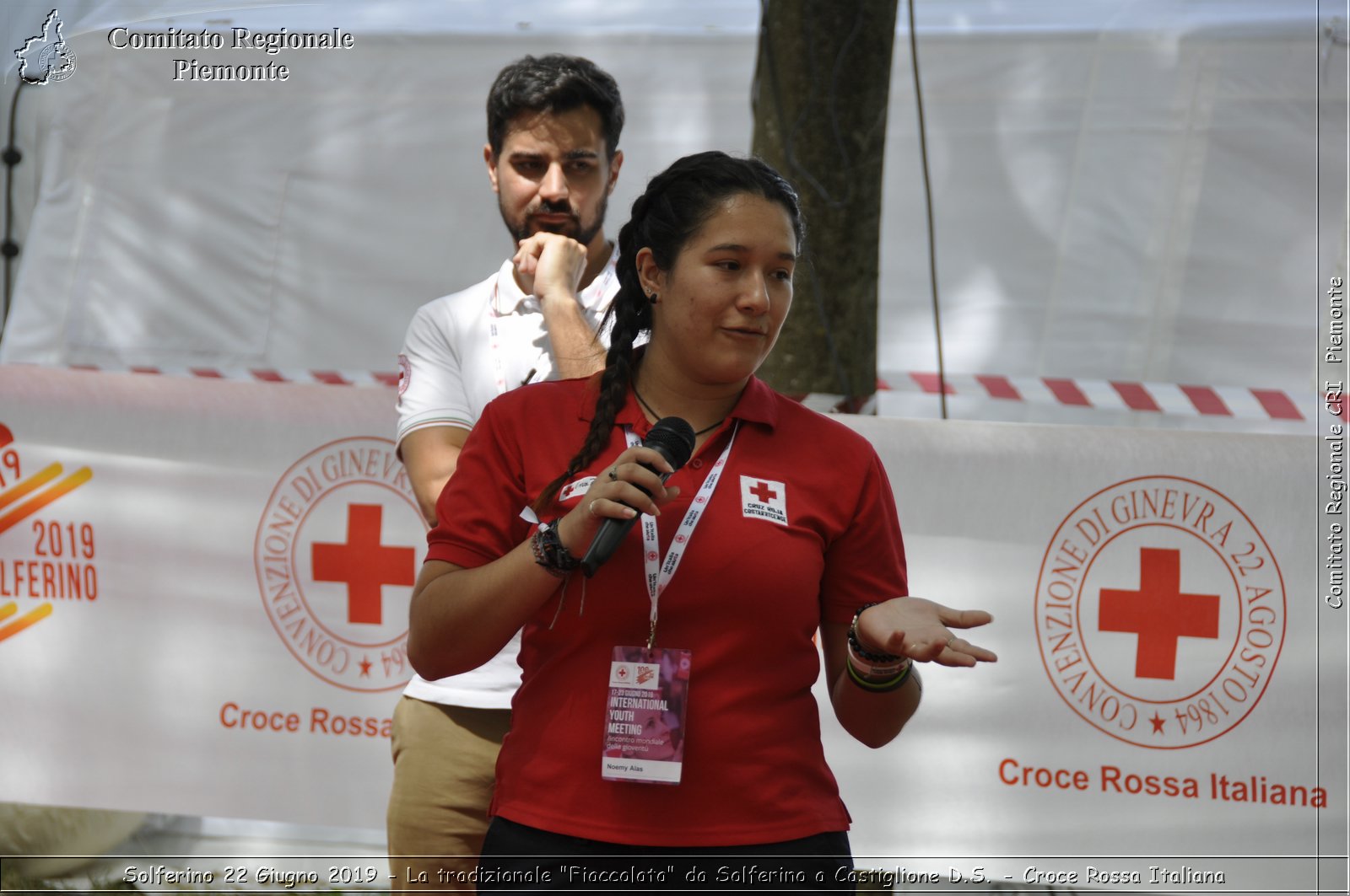 Solferino 22 Giugno 2019 - La tradizionale "Fiaccolata" da Solferino a Castiglione D.S. - Croce Rossa Italiana - Comitato Regionale del Piemonte