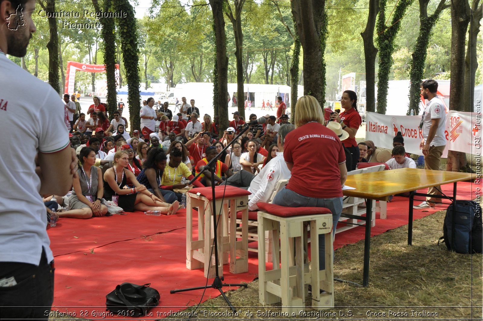 Solferino 22 Giugno 2019 - La tradizionale "Fiaccolata" da Solferino a Castiglione D.S. - Croce Rossa Italiana - Comitato Regionale del Piemonte