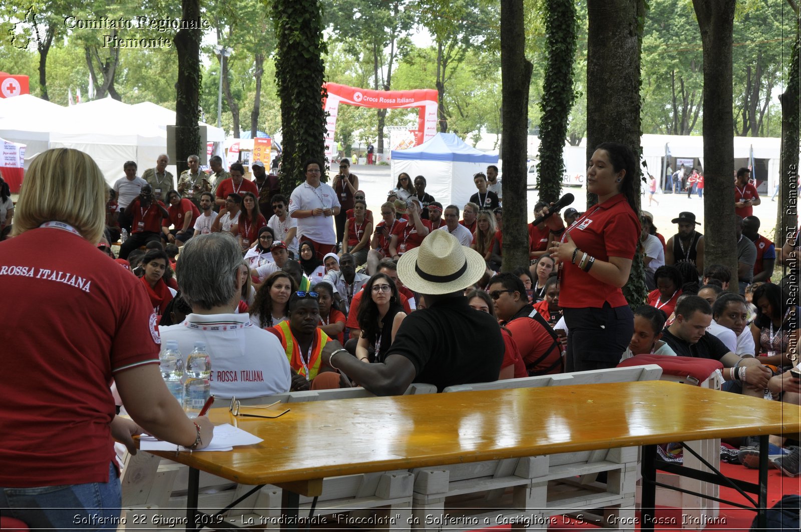 Solferino 22 Giugno 2019 - La tradizionale "Fiaccolata" da Solferino a Castiglione D.S. - Croce Rossa Italiana - Comitato Regionale del Piemonte