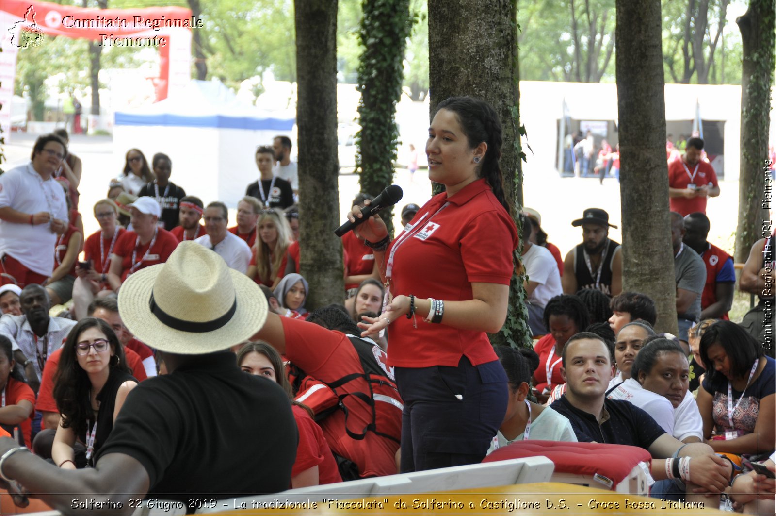 Solferino 22 Giugno 2019 - La tradizionale "Fiaccolata" da Solferino a Castiglione D.S. - Croce Rossa Italiana - Comitato Regionale del Piemonte