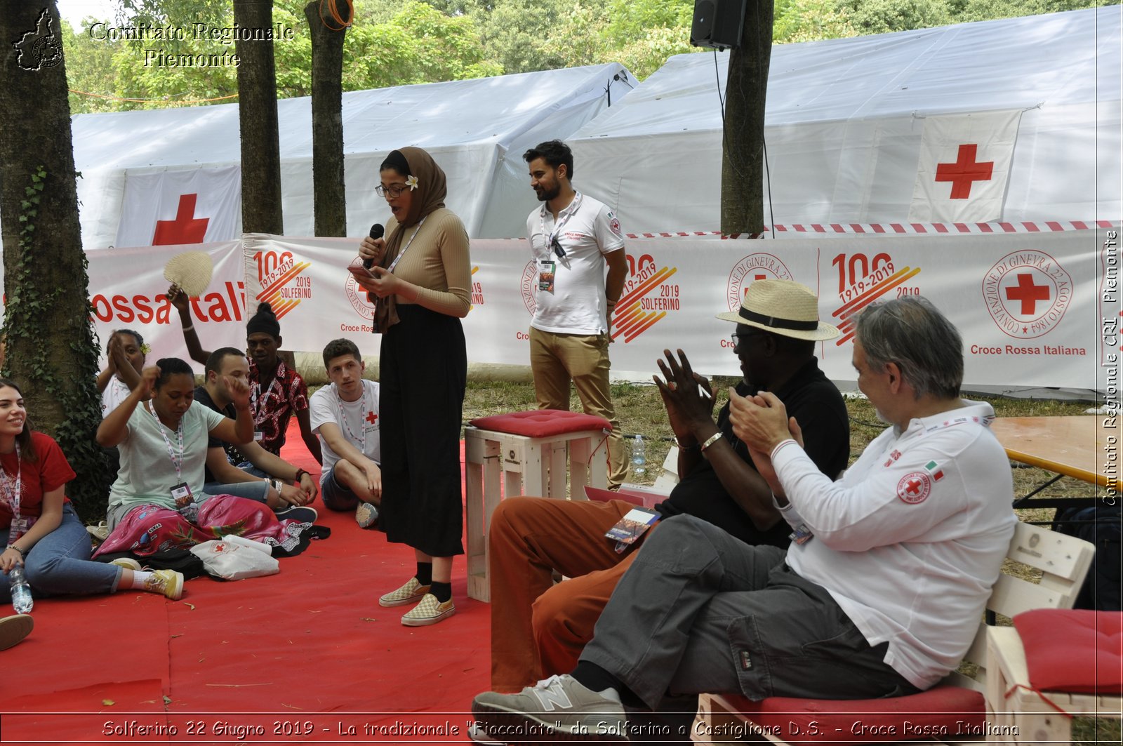 Solferino 22 Giugno 2019 - La tradizionale "Fiaccolata" da Solferino a Castiglione D.S. - Croce Rossa Italiana - Comitato Regionale del Piemonte