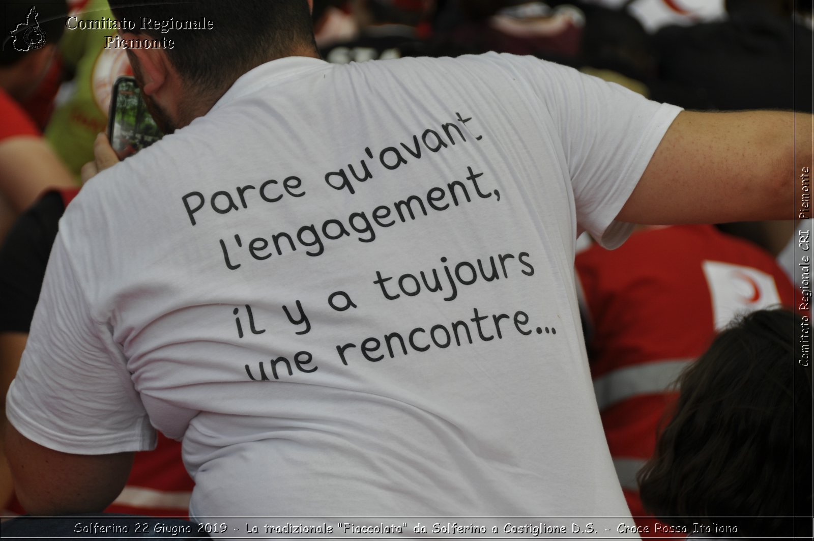 Solferino 22 Giugno 2019 - La tradizionale "Fiaccolata" da Solferino a Castiglione D.S. - Croce Rossa Italiana - Comitato Regionale del Piemonte