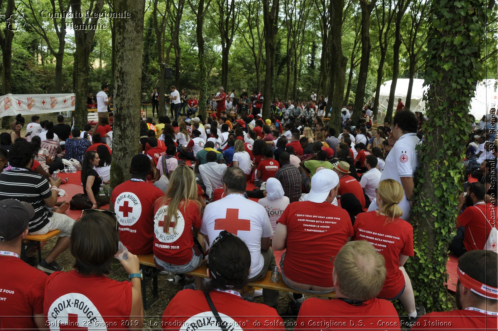 Solferino 22 Giugno 2019 - La tradizionale "Fiaccolata" da Solferino a Castiglione D.S. - Croce Rossa Italiana - Comitato Regionale del Piemonte