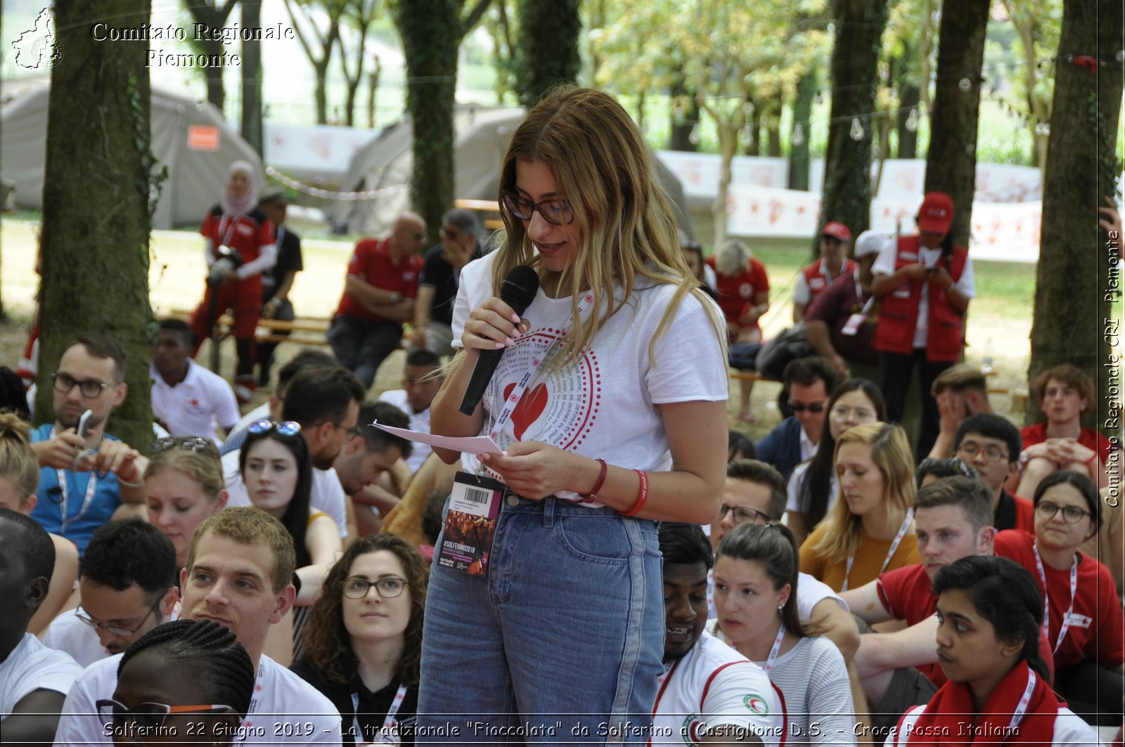 Solferino 22 Giugno 2019 - La tradizionale "Fiaccolata" da Solferino a Castiglione D.S. - Croce Rossa Italiana - Comitato Regionale del Piemonte