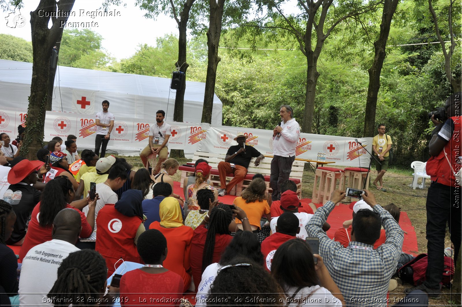 Solferino 22 Giugno 2019 - La tradizionale "Fiaccolata" da Solferino a Castiglione D.S. - Croce Rossa Italiana - Comitato Regionale del Piemonte