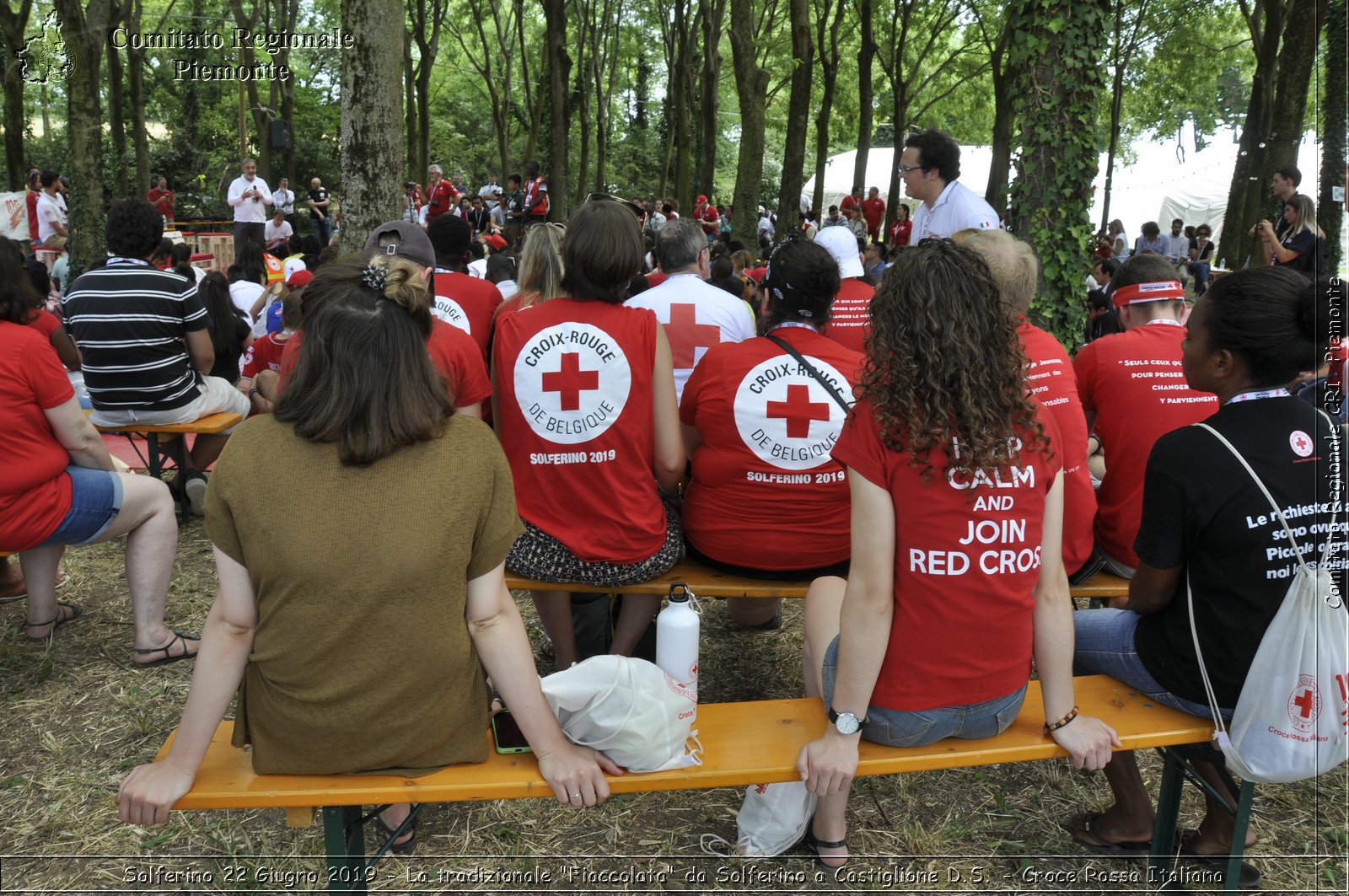 Solferino 22 Giugno 2019 - La tradizionale "Fiaccolata" da Solferino a Castiglione D.S. - Croce Rossa Italiana - Comitato Regionale del Piemonte