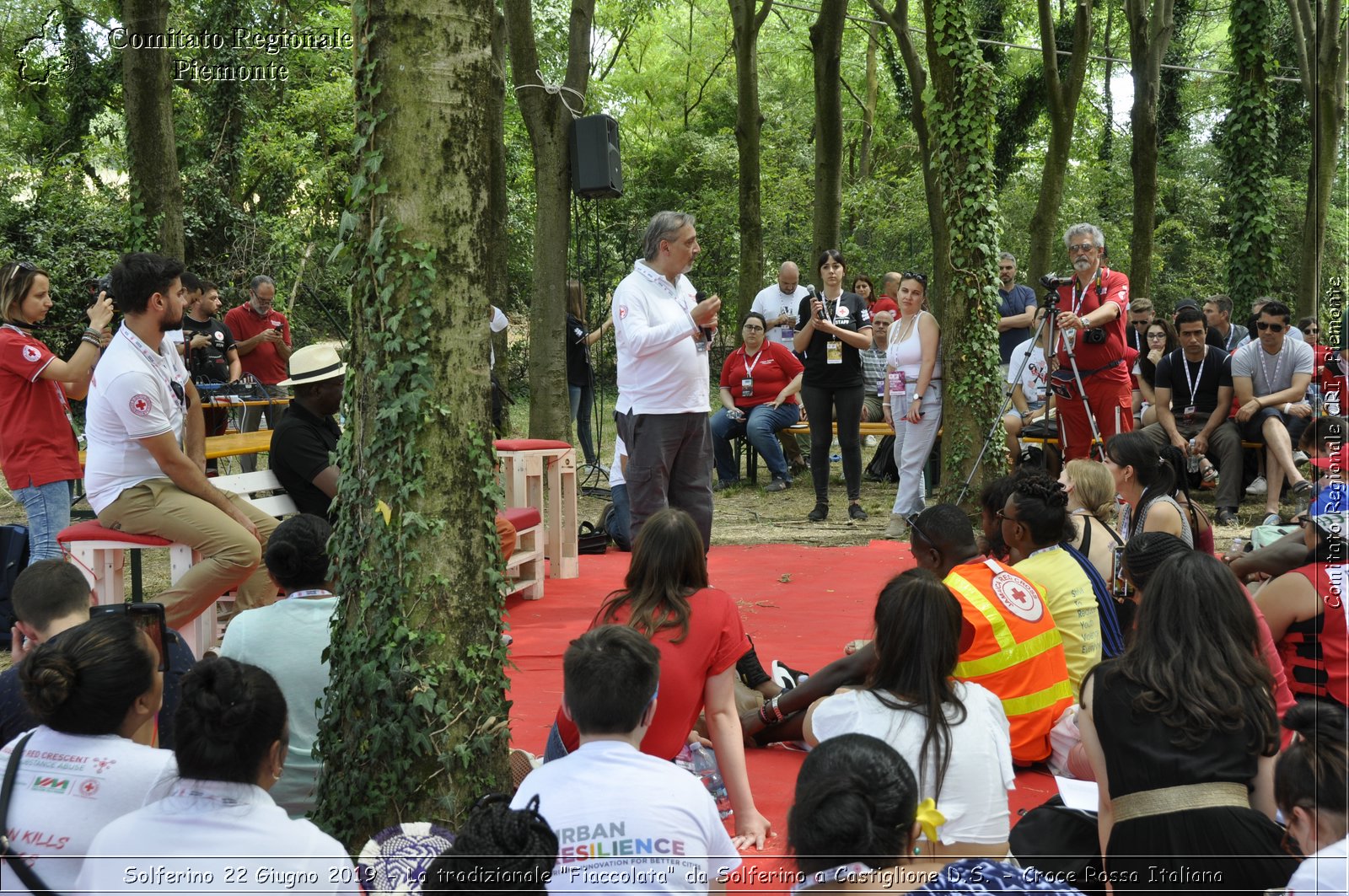 Solferino 22 Giugno 2019 - La tradizionale "Fiaccolata" da Solferino a Castiglione D.S. - Croce Rossa Italiana - Comitato Regionale del Piemonte