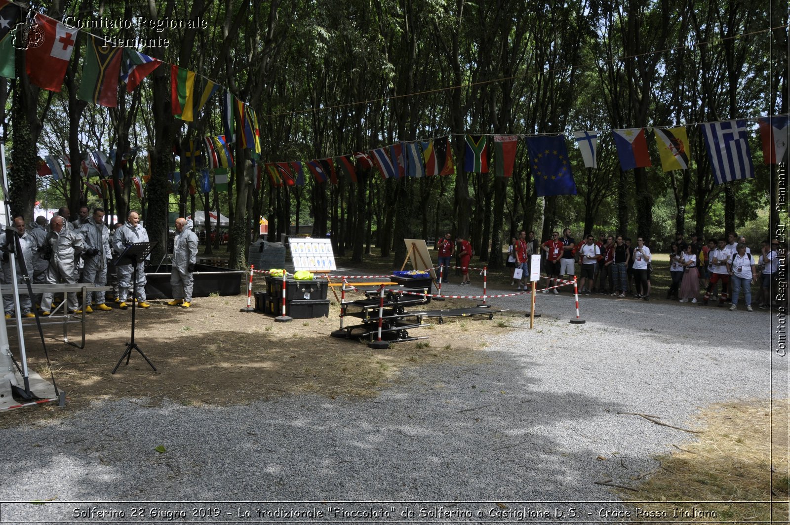 Solferino 22 Giugno 2019 - La tradizionale "Fiaccolata" da Solferino a Castiglione D.S. - Croce Rossa Italiana - Comitato Regionale del Piemonte