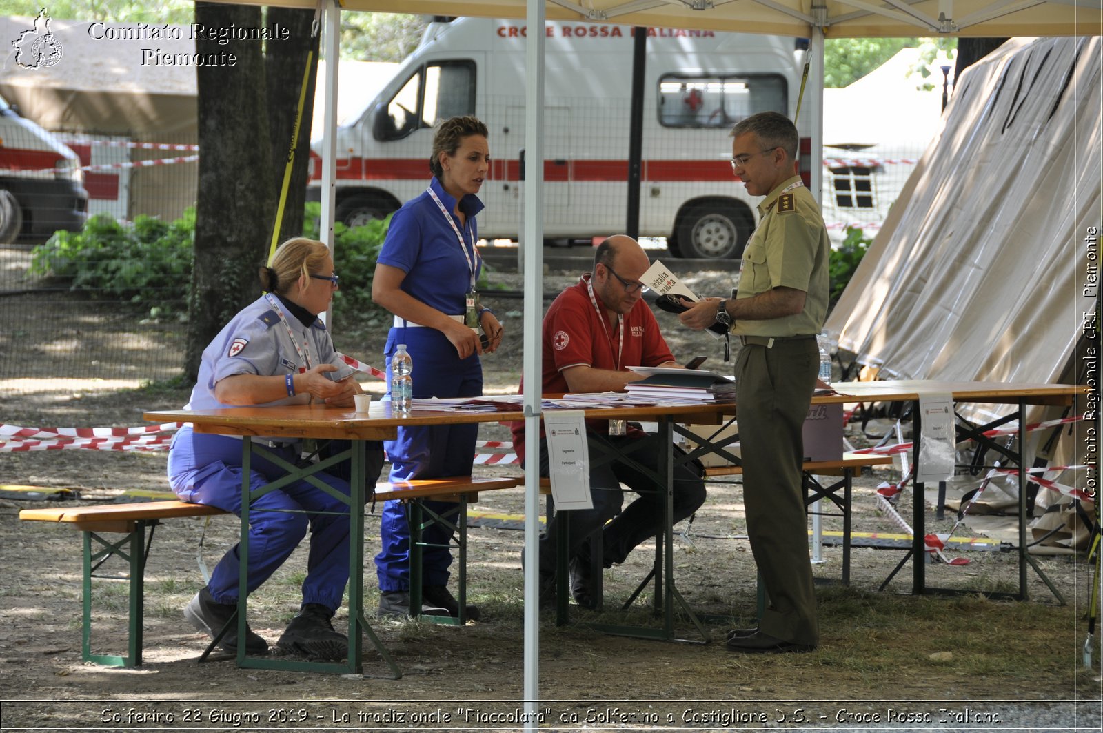 Solferino 22 Giugno 2019 - La tradizionale "Fiaccolata" da Solferino a Castiglione D.S. - Croce Rossa Italiana - Comitato Regionale del Piemonte