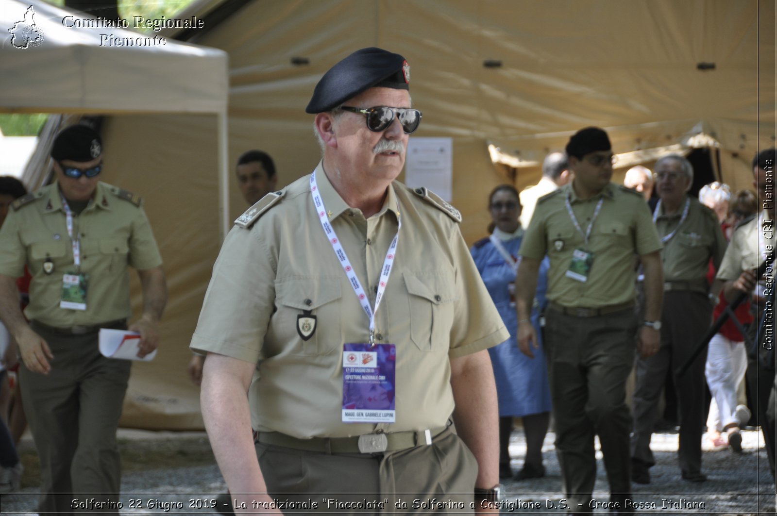 Solferino 22 Giugno 2019 - La tradizionale "Fiaccolata" da Solferino a Castiglione D.S. - Croce Rossa Italiana - Comitato Regionale del Piemonte