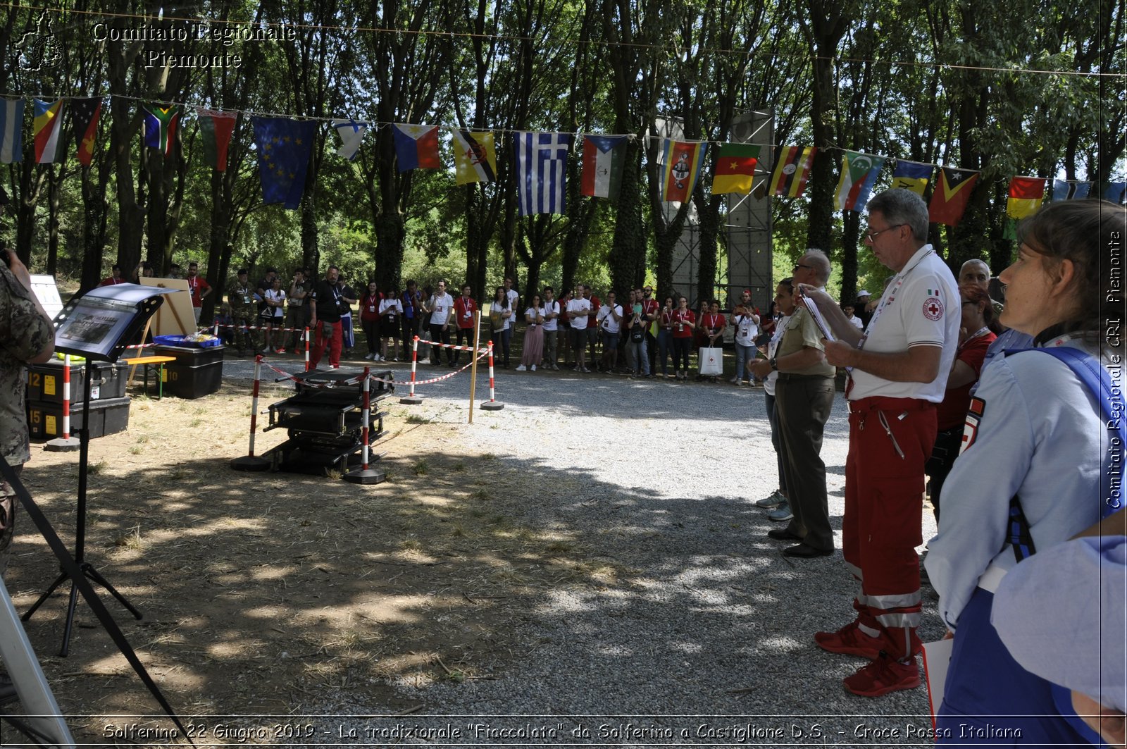 Solferino 22 Giugno 2019 - La tradizionale "Fiaccolata" da Solferino a Castiglione D.S. - Croce Rossa Italiana - Comitato Regionale del Piemonte