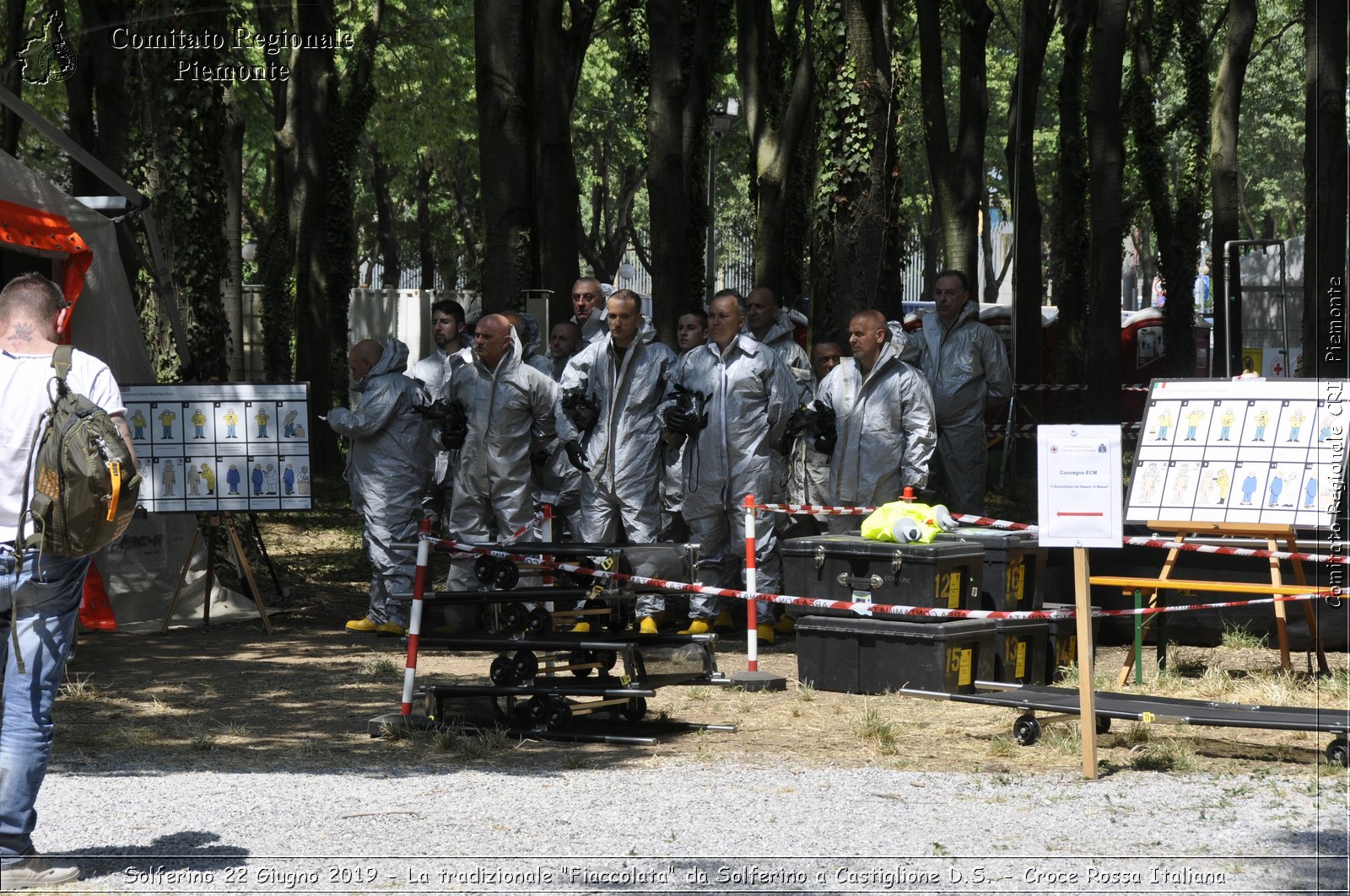 Solferino 22 Giugno 2019 - La tradizionale "Fiaccolata" da Solferino a Castiglione D.S. - Croce Rossa Italiana - Comitato Regionale del Piemonte