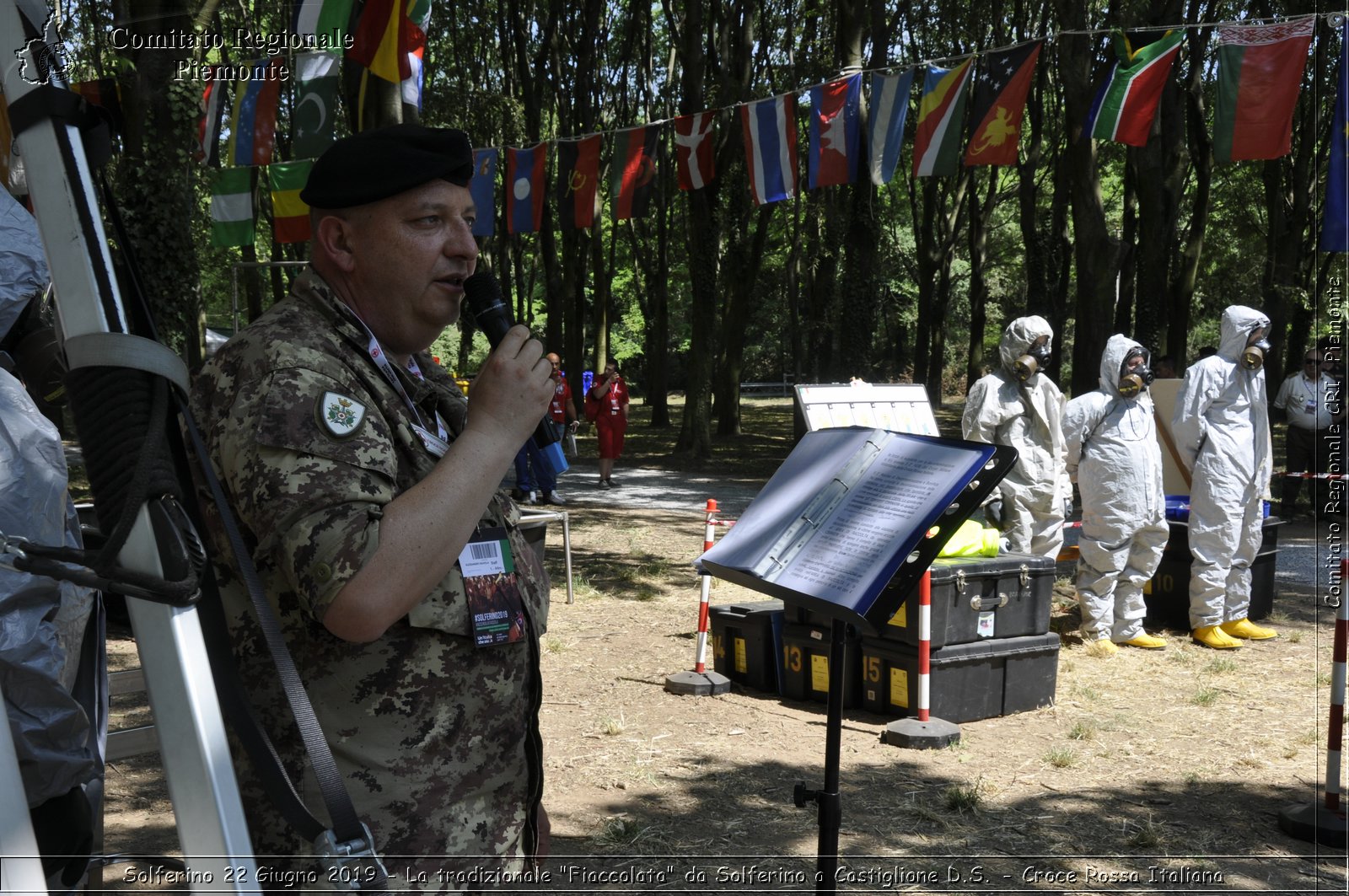 Solferino 22 Giugno 2019 - La tradizionale "Fiaccolata" da Solferino a Castiglione D.S. - Croce Rossa Italiana - Comitato Regionale del Piemonte