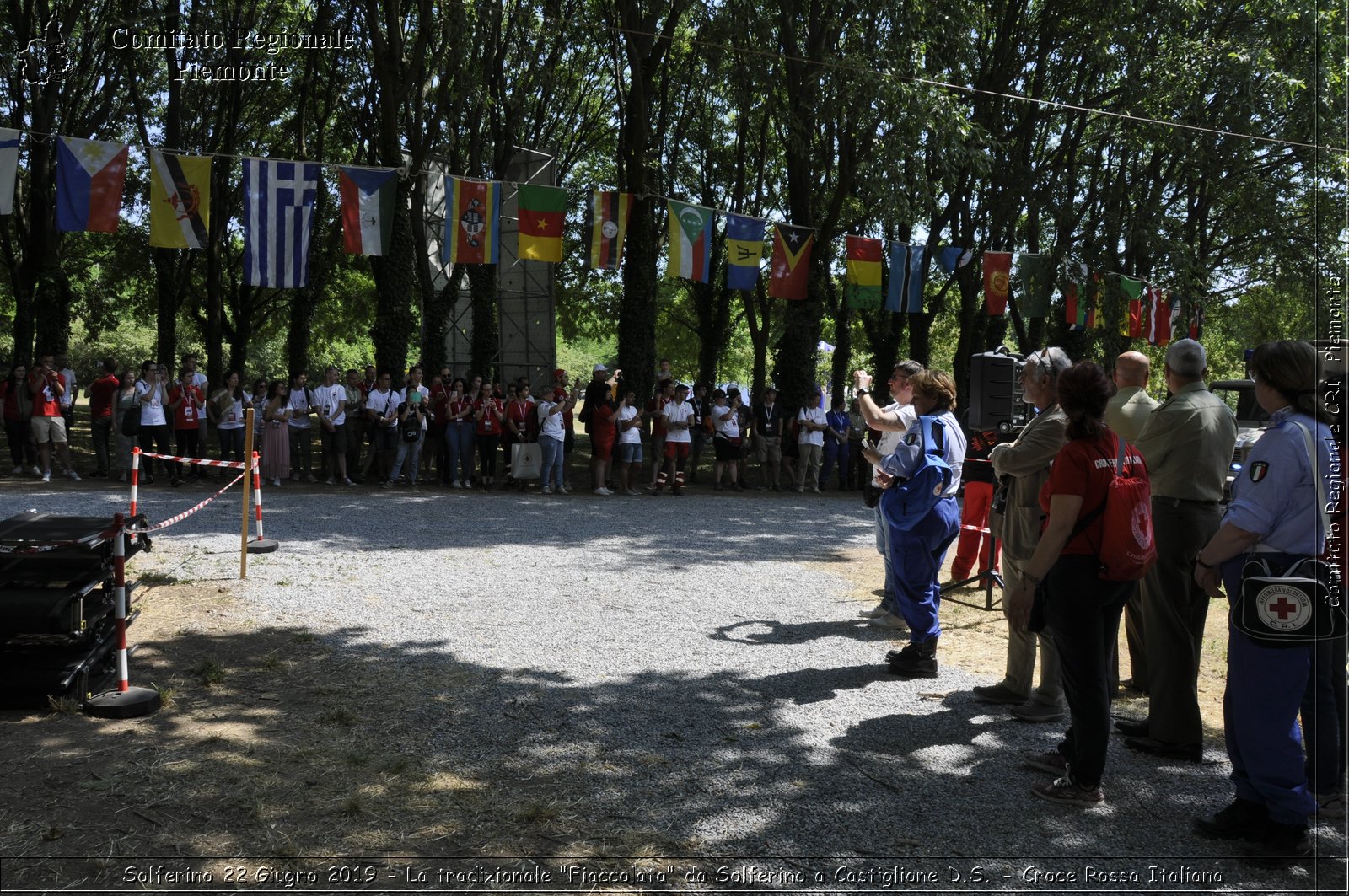 Solferino 22 Giugno 2019 - La tradizionale "Fiaccolata" da Solferino a Castiglione D.S. - Croce Rossa Italiana - Comitato Regionale del Piemonte