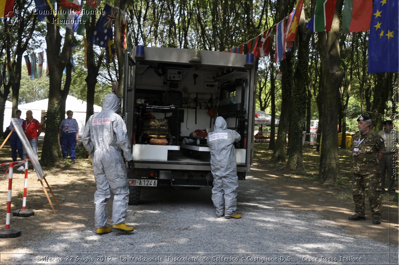 Solferino 22 Giugno 2019 - La tradizionale "Fiaccolata" da Solferino a Castiglione D.S. - Croce Rossa Italiana - Comitato Regionale del Piemonte