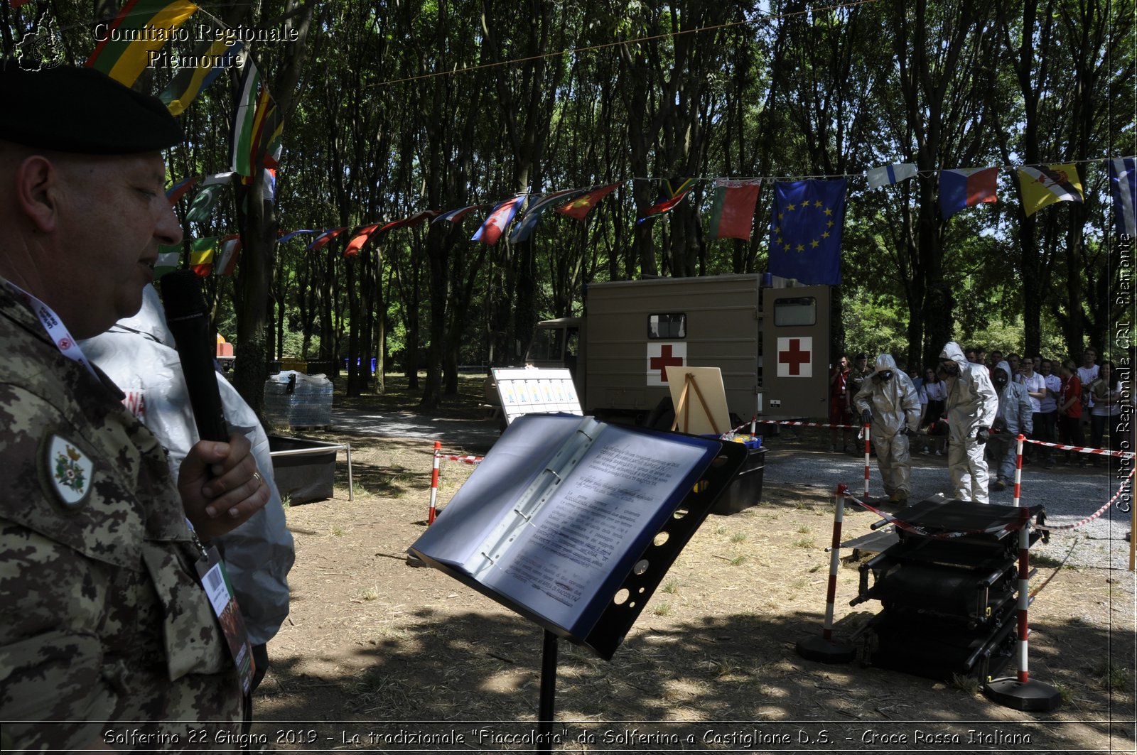 Solferino 22 Giugno 2019 - La tradizionale "Fiaccolata" da Solferino a Castiglione D.S. - Croce Rossa Italiana - Comitato Regionale del Piemonte