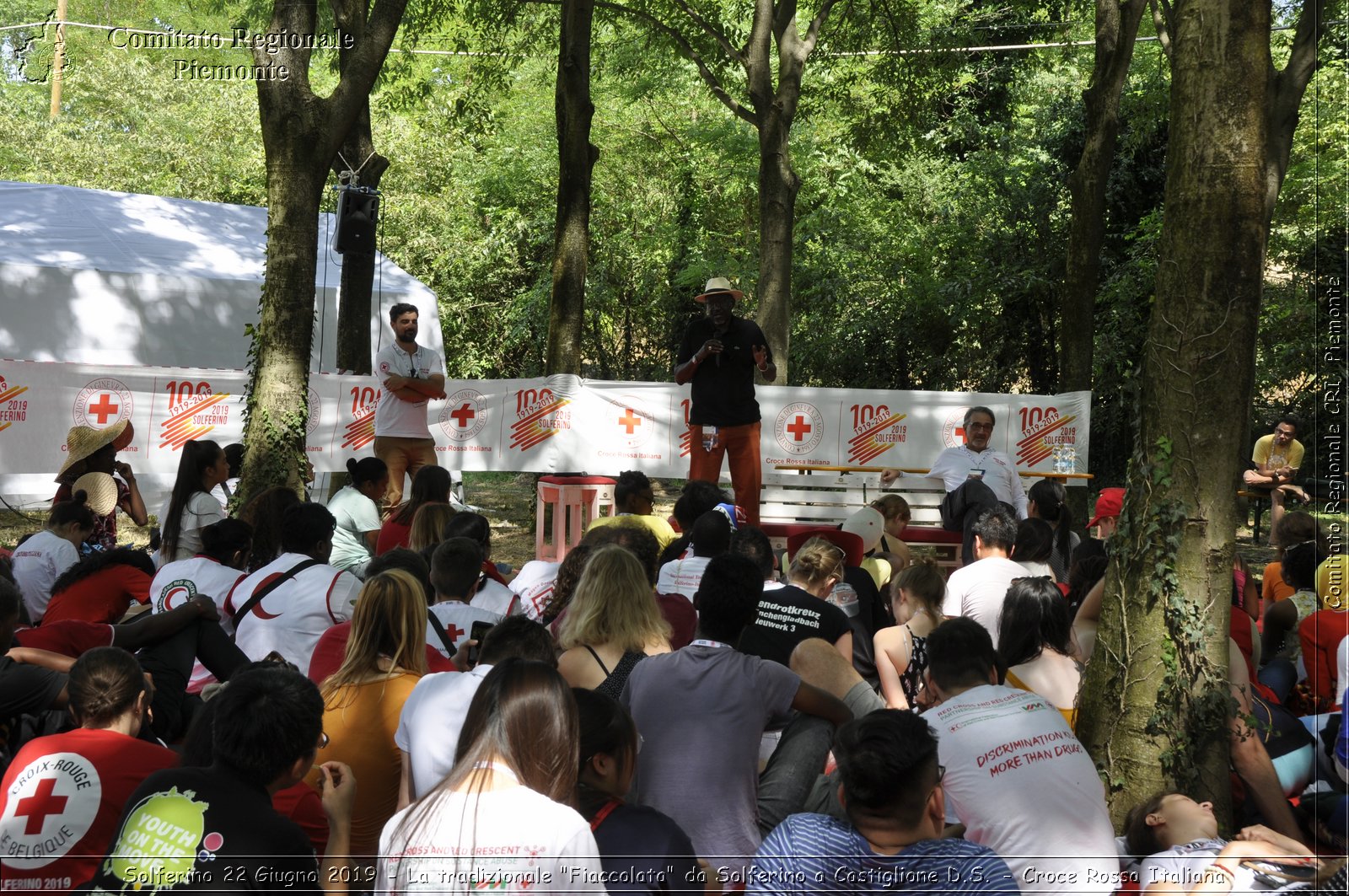 Solferino 22 Giugno 2019 - La tradizionale "Fiaccolata" da Solferino a Castiglione D.S. - Croce Rossa Italiana - Comitato Regionale del Piemonte