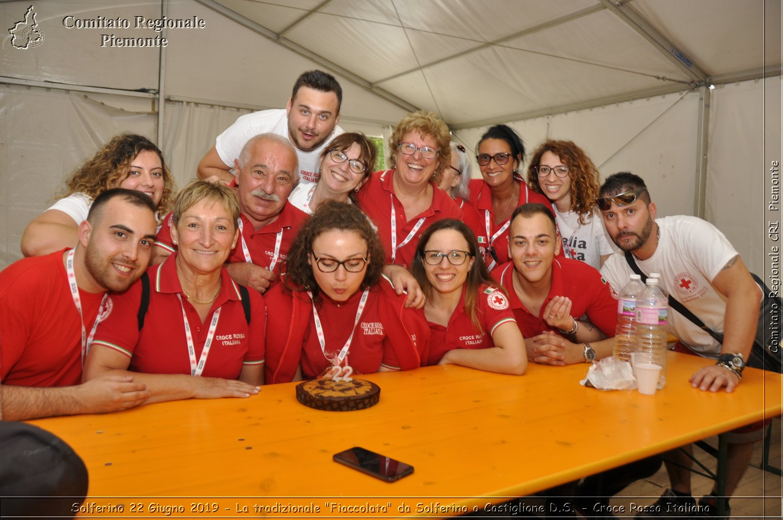 Solferino 22 Giugno 2019 - La tradizionale "Fiaccolata" da Solferino a Castiglione D.S. - Croce Rossa Italiana - Comitato Regionale del Piemonte