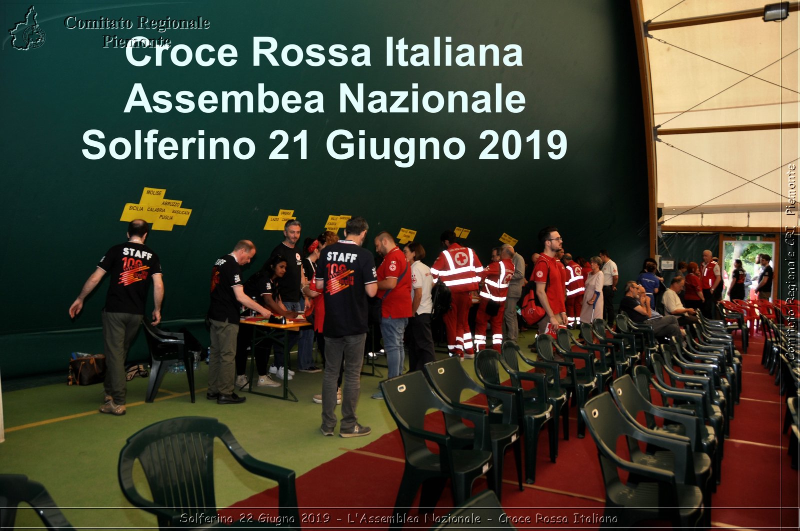 Solferino 22 Giugno 2019 - L'Assemblea Nazionale - Croce Rossa Italiana - Comitato Regionale del Piemonte