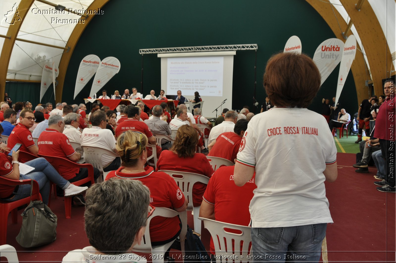 Solferino 22 Giugno 2019 - L'Assemblea Nazionale - Croce Rossa Italiana - Comitato Regionale del Piemonte