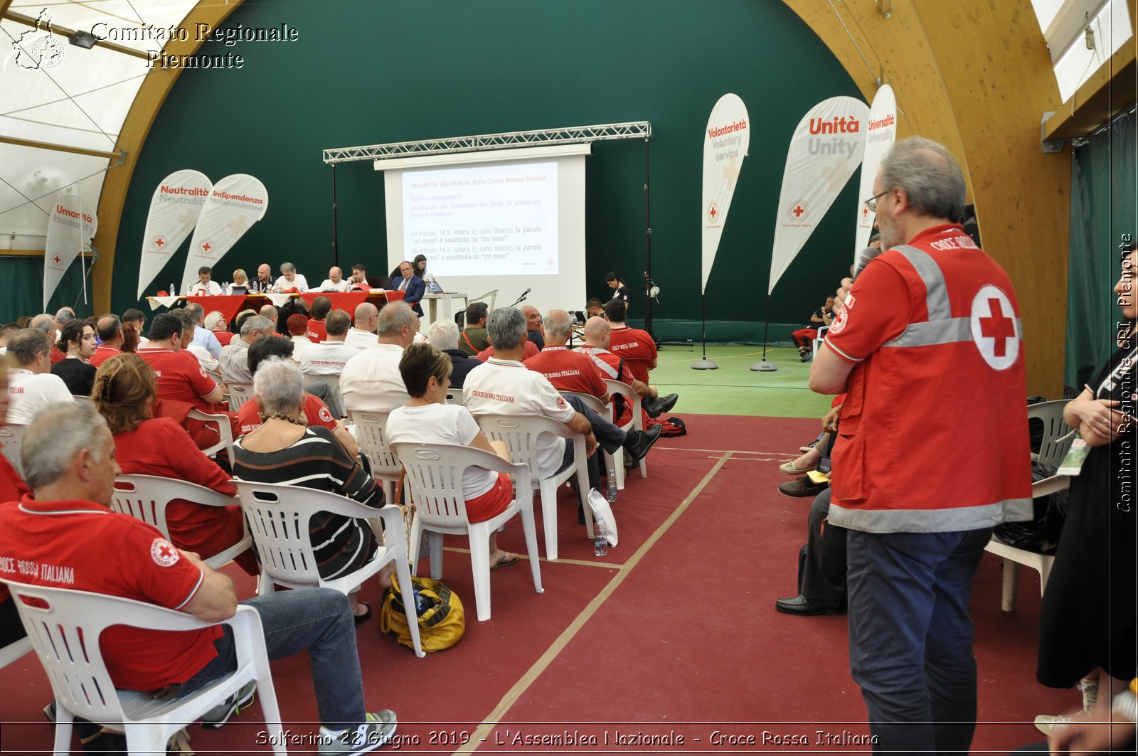 Solferino 22 Giugno 2019 - L'Assemblea Nazionale - Croce Rossa Italiana - Comitato Regionale del Piemonte