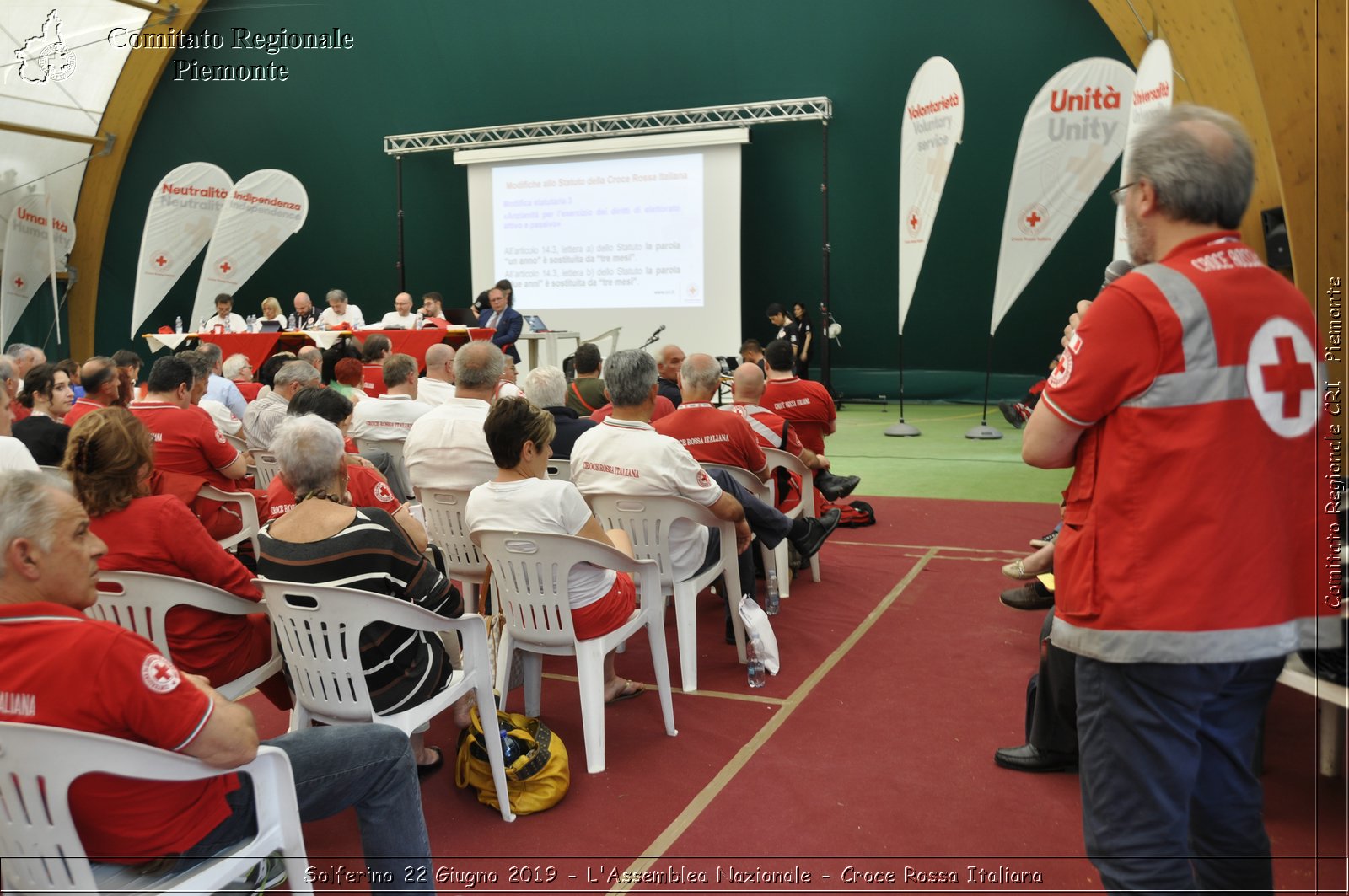 Solferino 22 Giugno 2019 - L'Assemblea Nazionale - Croce Rossa Italiana - Comitato Regionale del Piemonte