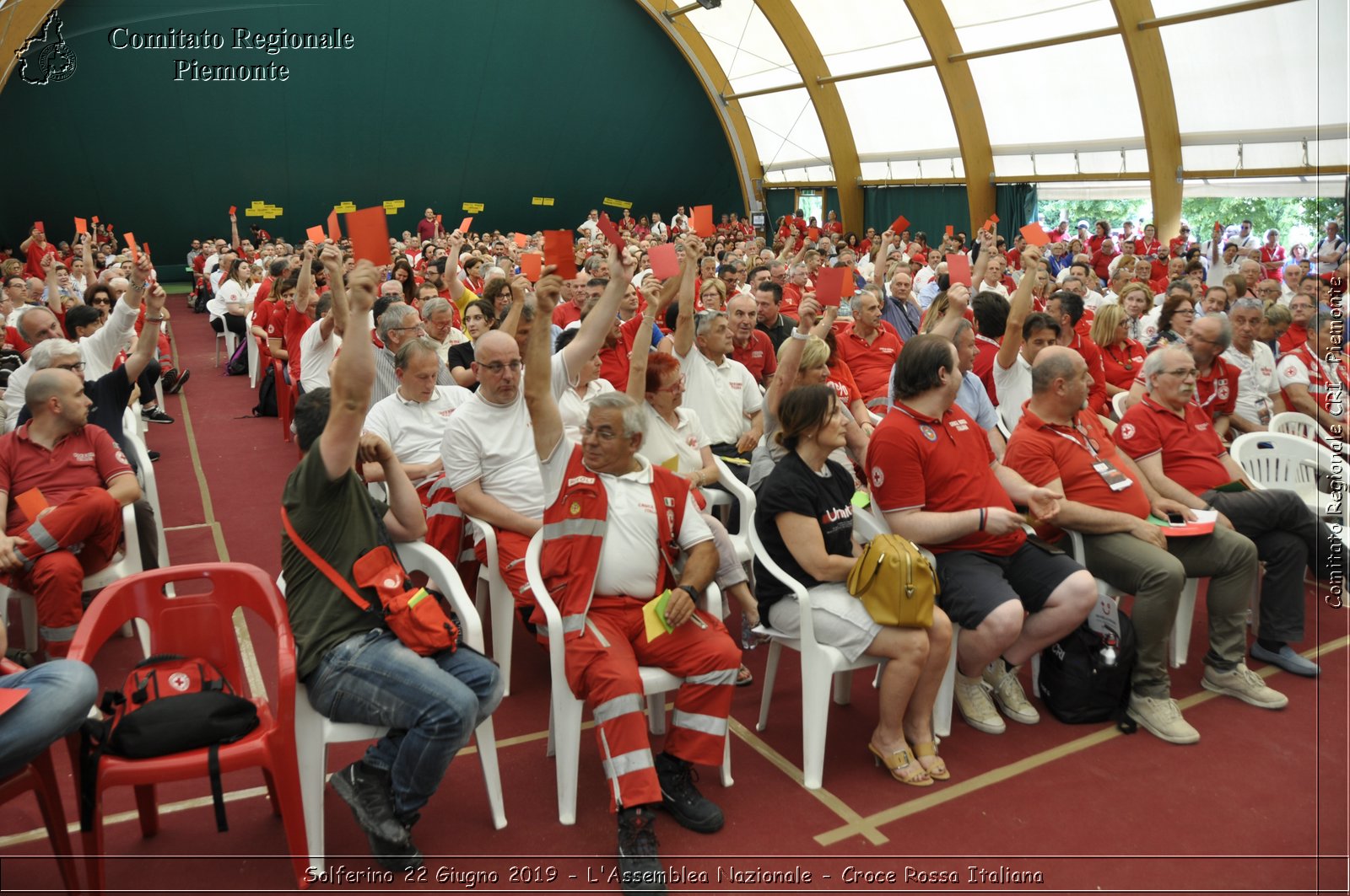 Solferino 22 Giugno 2019 - L'Assemblea Nazionale - Croce Rossa Italiana - Comitato Regionale del Piemonte