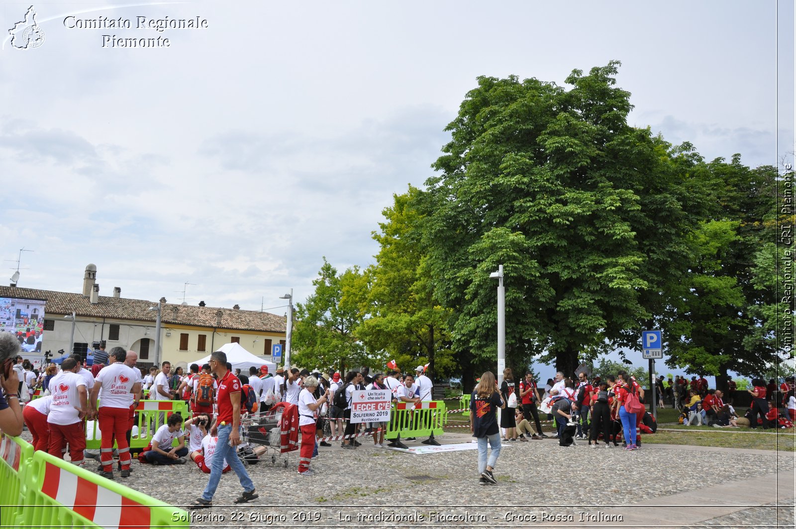 Solferino 22 Giugno 2019 - La tradizionale Fiaccolata - Croce Rossa Italiana - Comitato Regionale del Piemonte