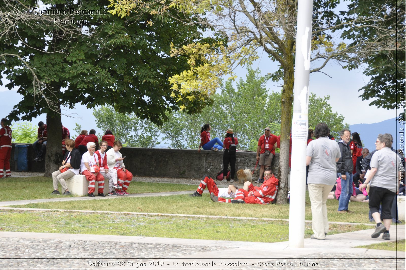 Solferino 22 Giugno 2019 - La tradizionale Fiaccolata - Croce Rossa Italiana - Comitato Regionale del Piemonte