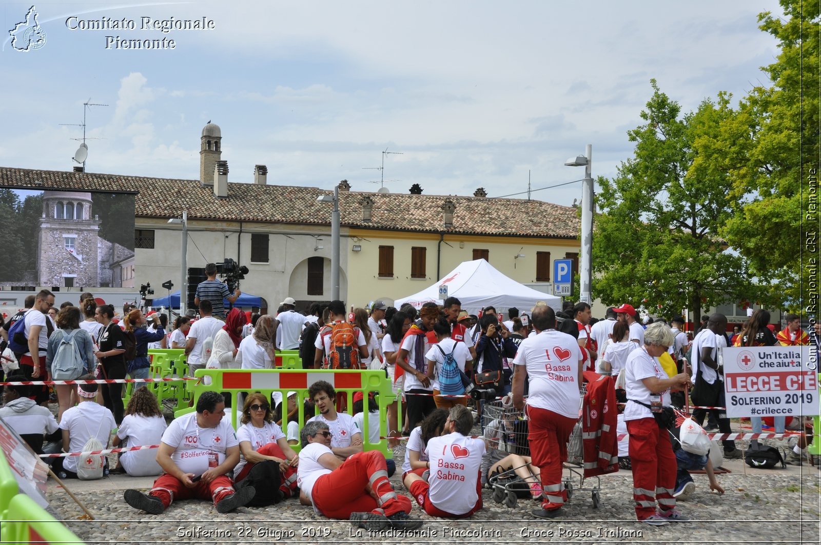 Solferino 22 Giugno 2019 - La tradizionale Fiaccolata - Croce Rossa Italiana - Comitato Regionale del Piemonte