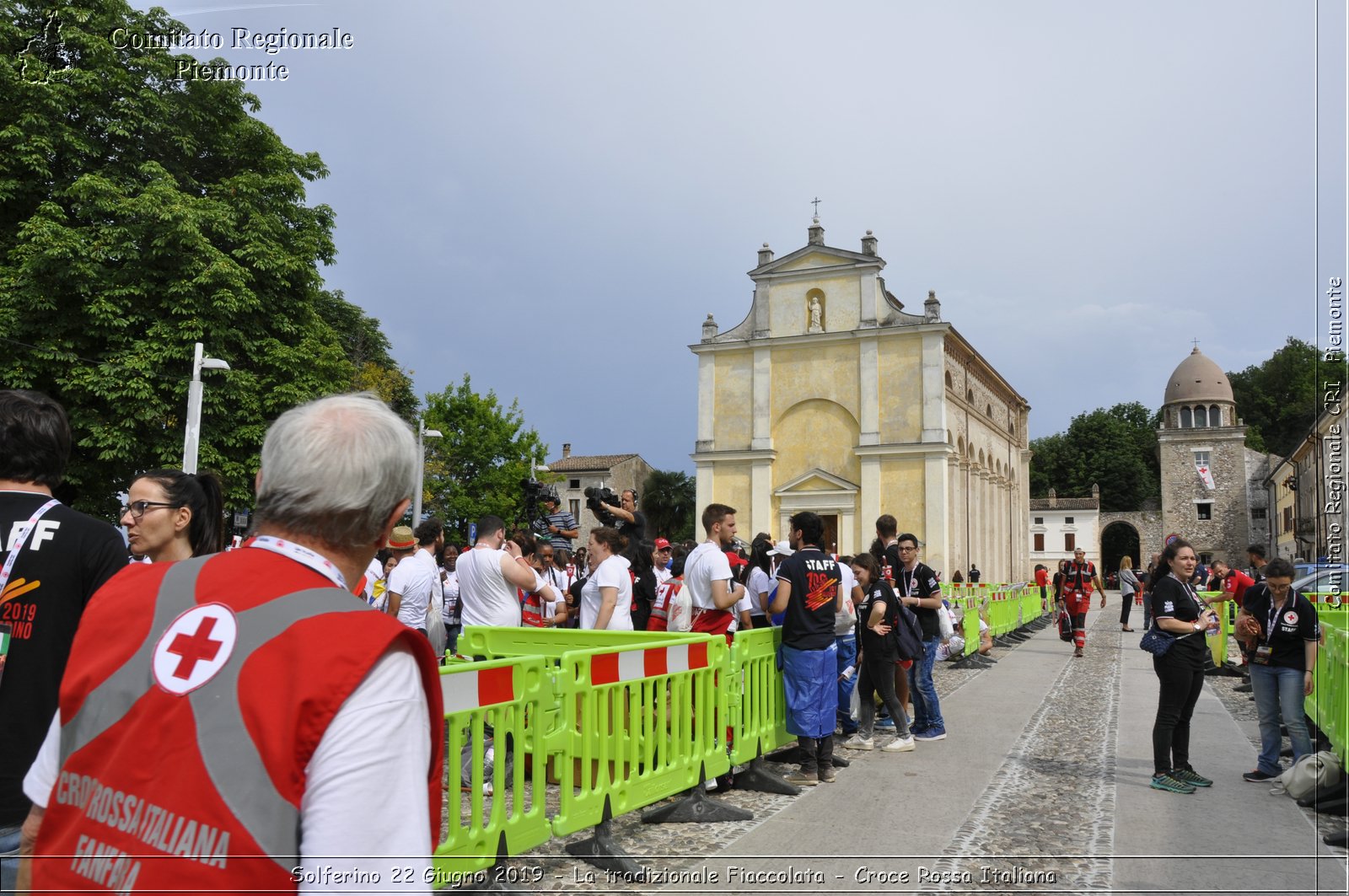 Solferino 22 Giugno 2019 - La tradizionale Fiaccolata - Croce Rossa Italiana - Comitato Regionale del Piemonte