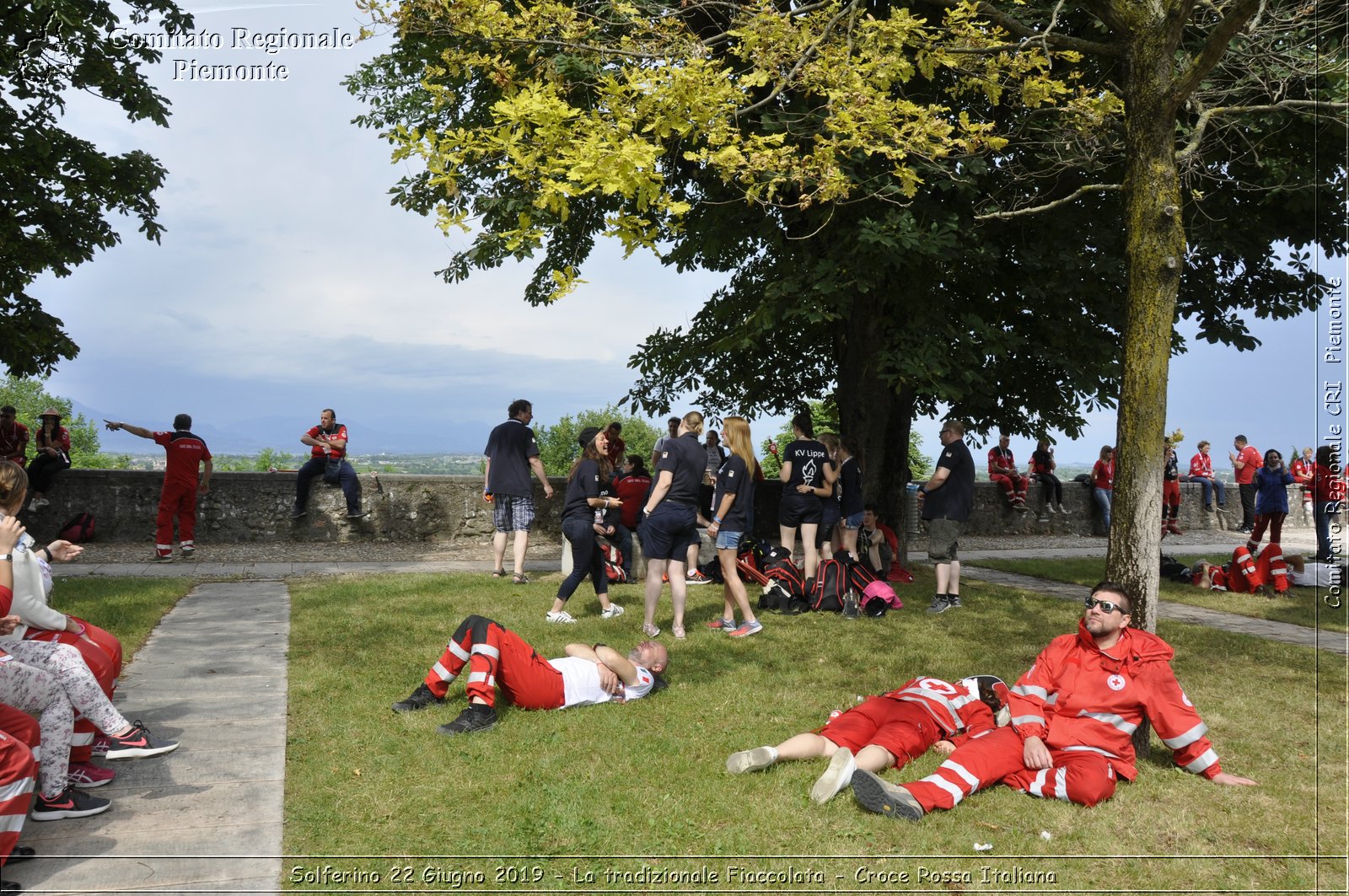 Solferino 22 Giugno 2019 - La tradizionale Fiaccolata - Croce Rossa Italiana - Comitato Regionale del Piemonte