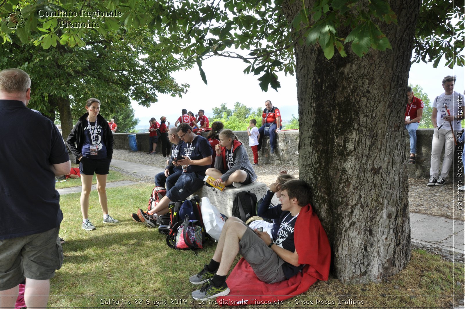 Solferino 22 Giugno 2019 - La tradizionale Fiaccolata - Croce Rossa Italiana - Comitato Regionale del Piemonte