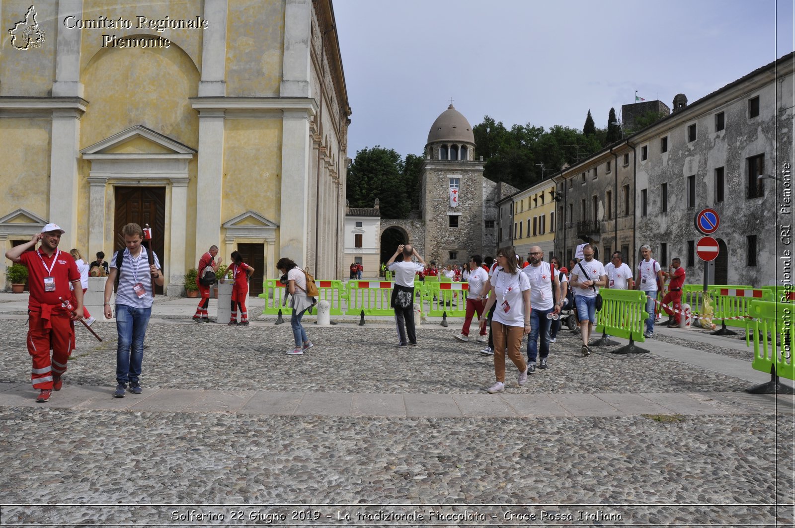 Solferino 22 Giugno 2019 - La tradizionale Fiaccolata - Croce Rossa Italiana - Comitato Regionale del Piemonte