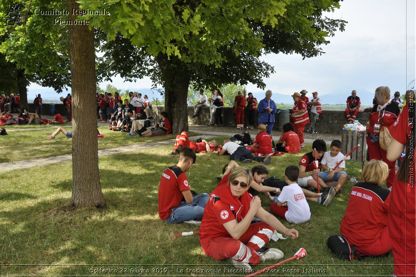 Solferino 22 Giugno 2019 - La tradizionale Fiaccolata - Croce Rossa Italiana - Comitato Regionale del Piemonte