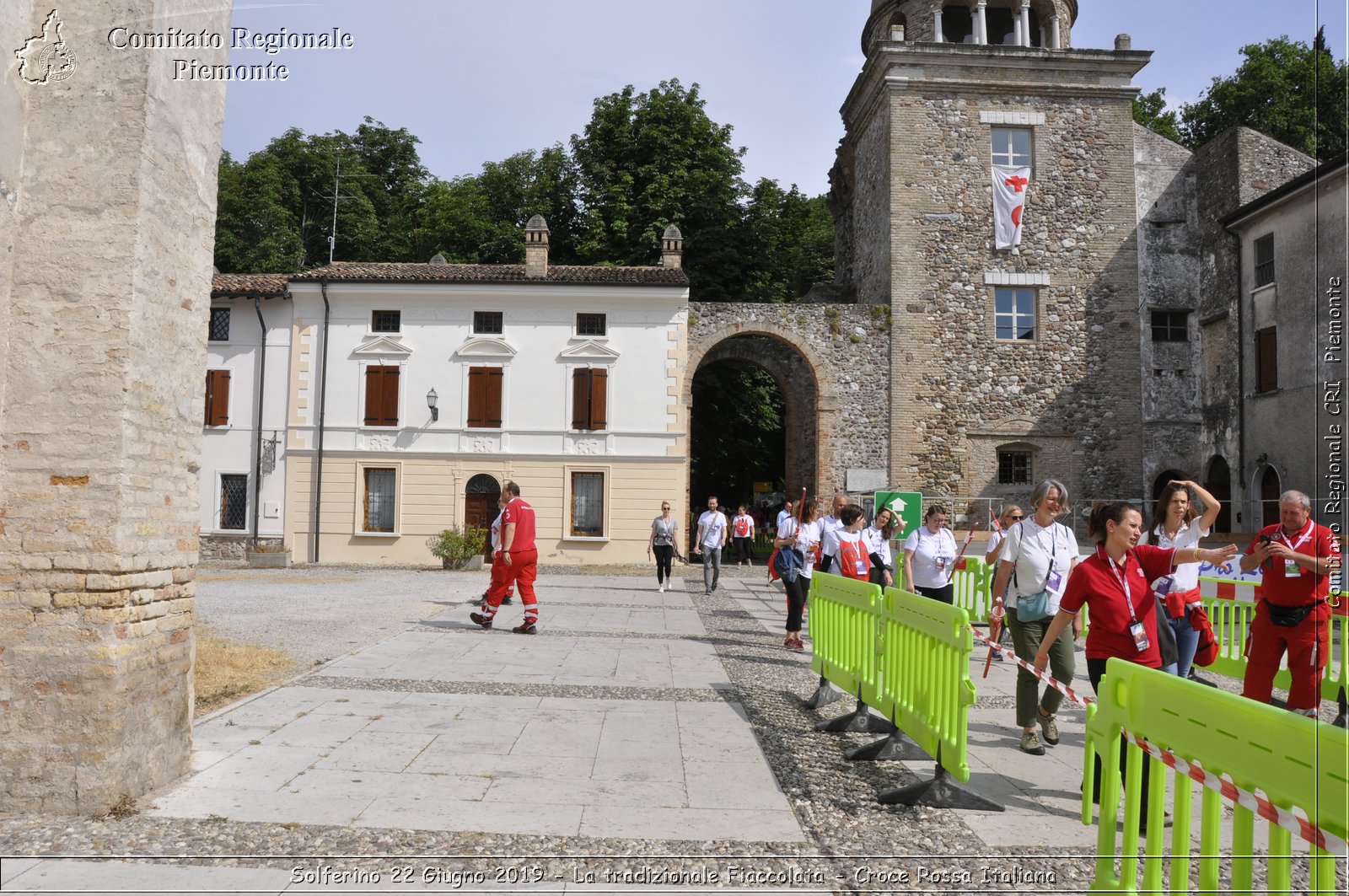 Solferino 22 Giugno 2019 - La tradizionale Fiaccolata - Croce Rossa Italiana - Comitato Regionale del Piemonte