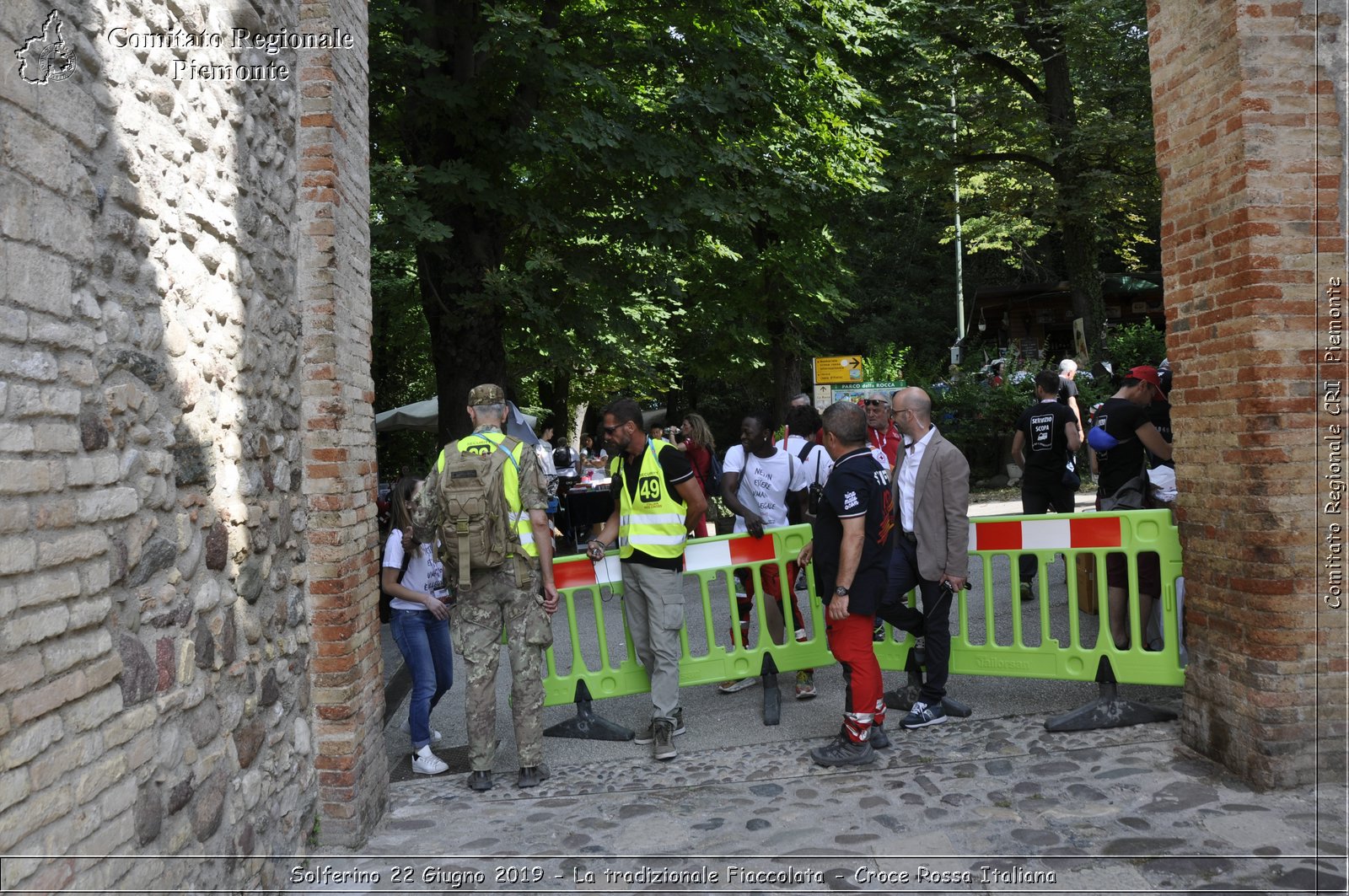 Solferino 22 Giugno 2019 - La tradizionale Fiaccolata - Croce Rossa Italiana - Comitato Regionale del Piemonte