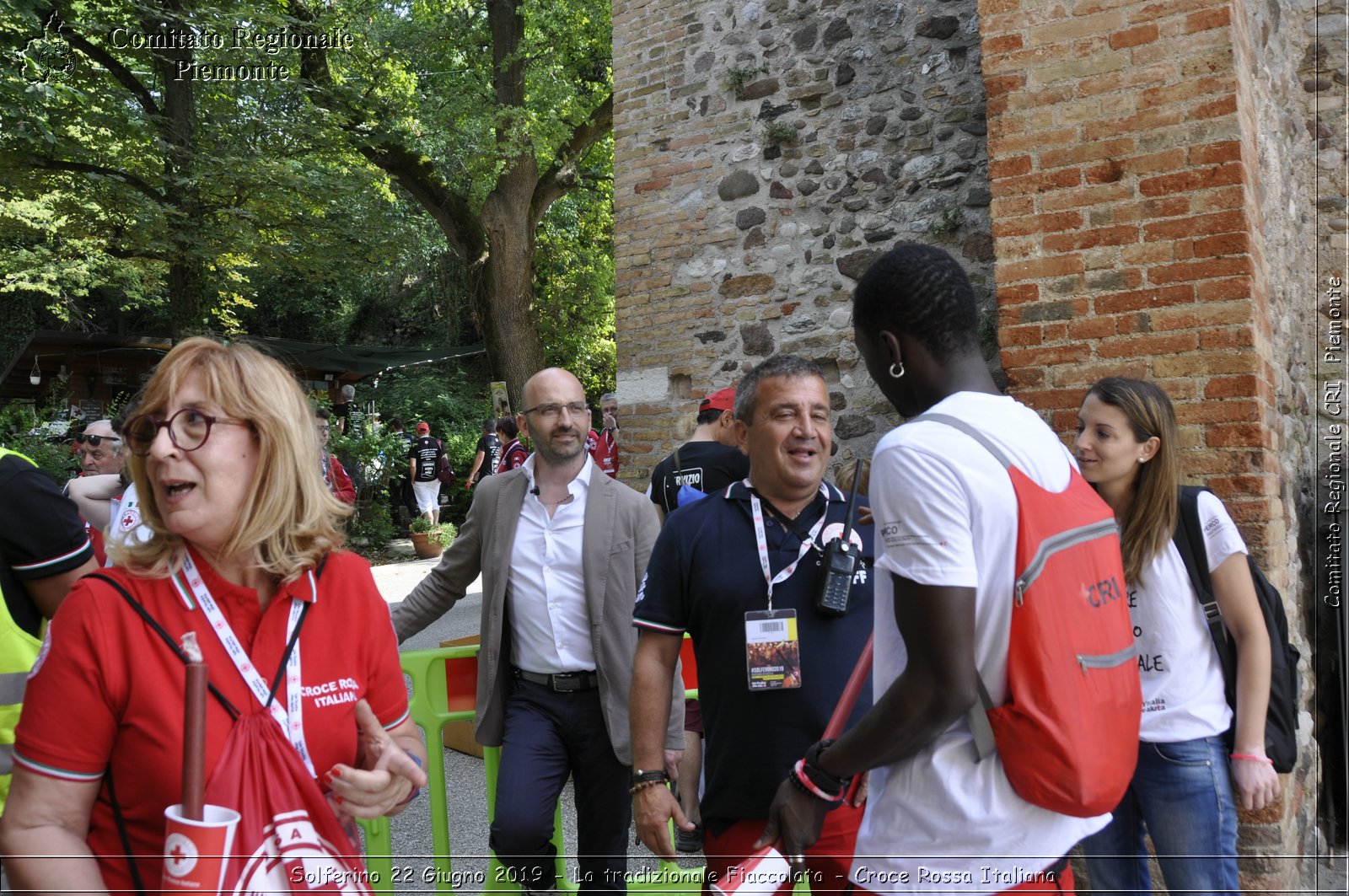 Solferino 22 Giugno 2019 - La tradizionale Fiaccolata - Croce Rossa Italiana - Comitato Regionale del Piemonte