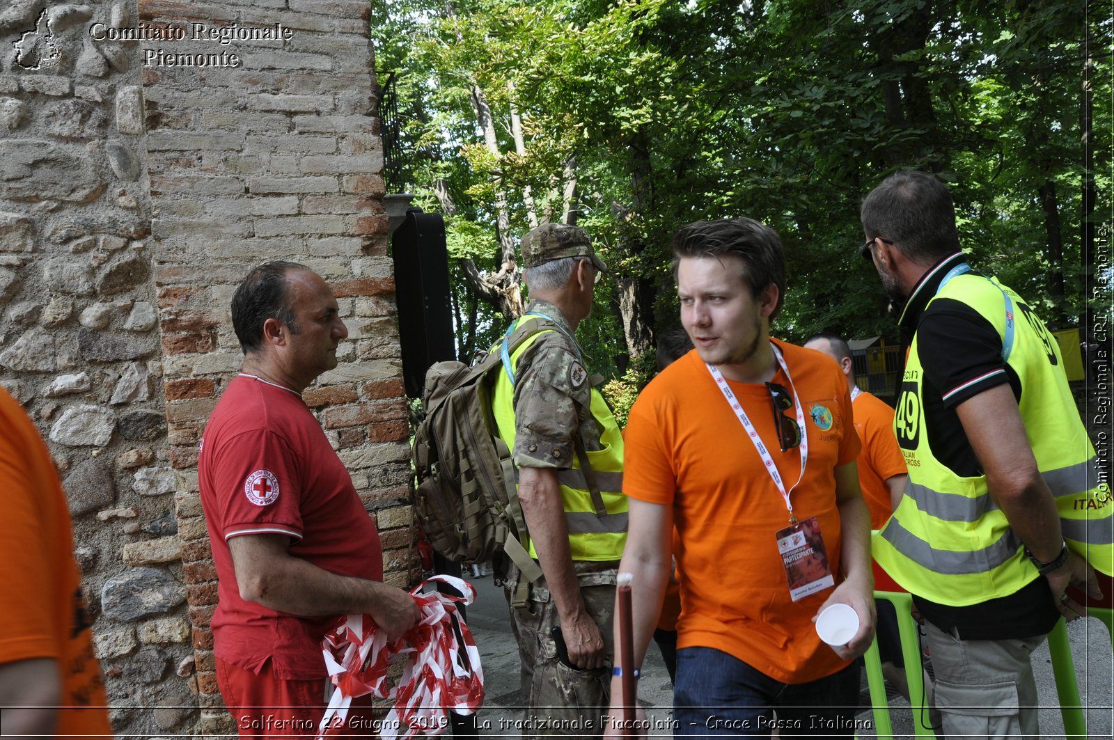 Solferino 22 Giugno 2019 - La tradizionale Fiaccolata - Croce Rossa Italiana - Comitato Regionale del Piemonte