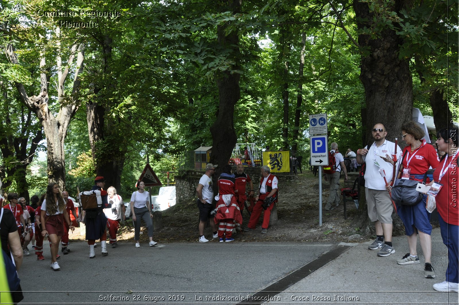 Solferino 22 Giugno 2019 - La tradizionale Fiaccolata - Croce Rossa Italiana - Comitato Regionale del Piemonte